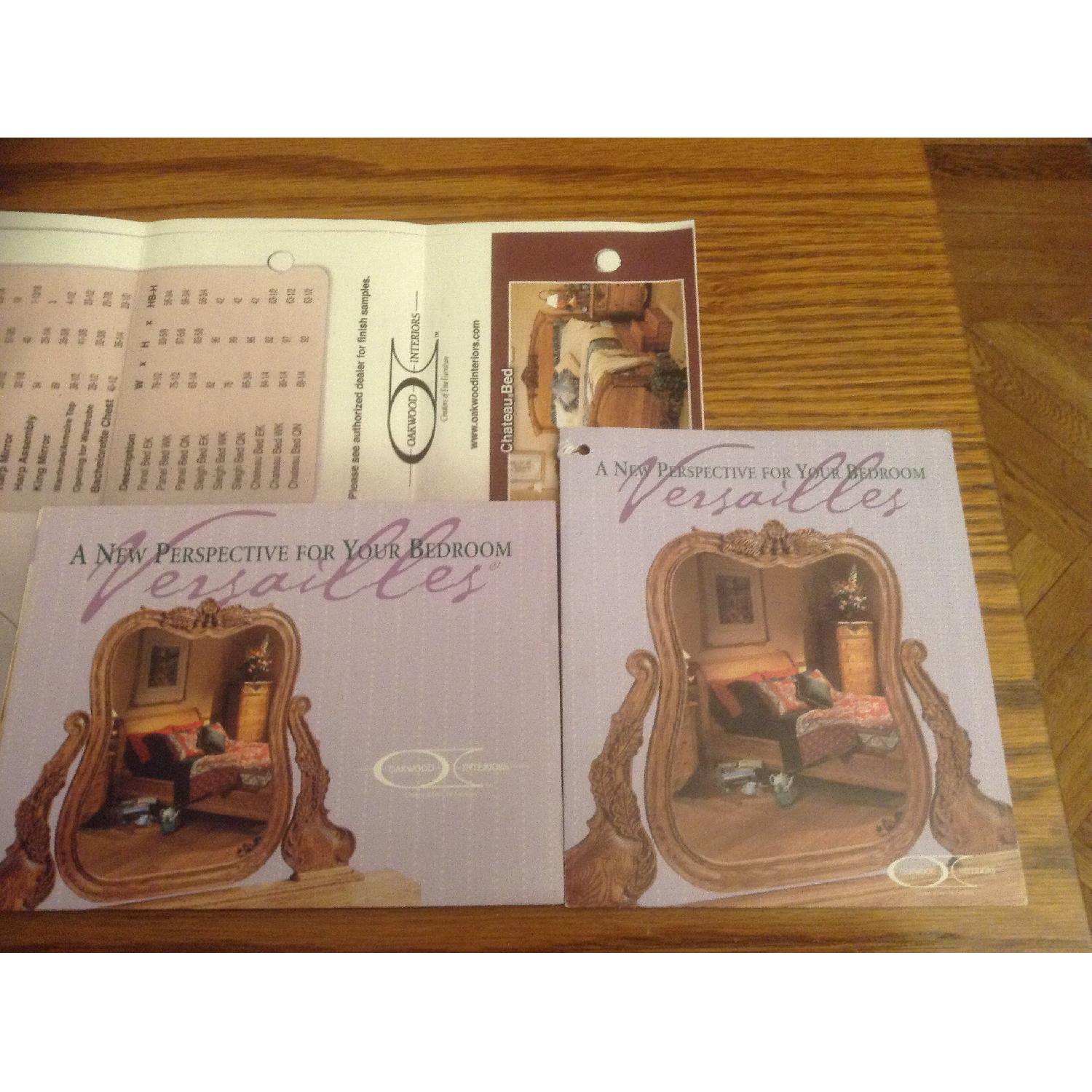 Oak Wood Interiors Versailles Solid Oak Bedroom Set - image-7