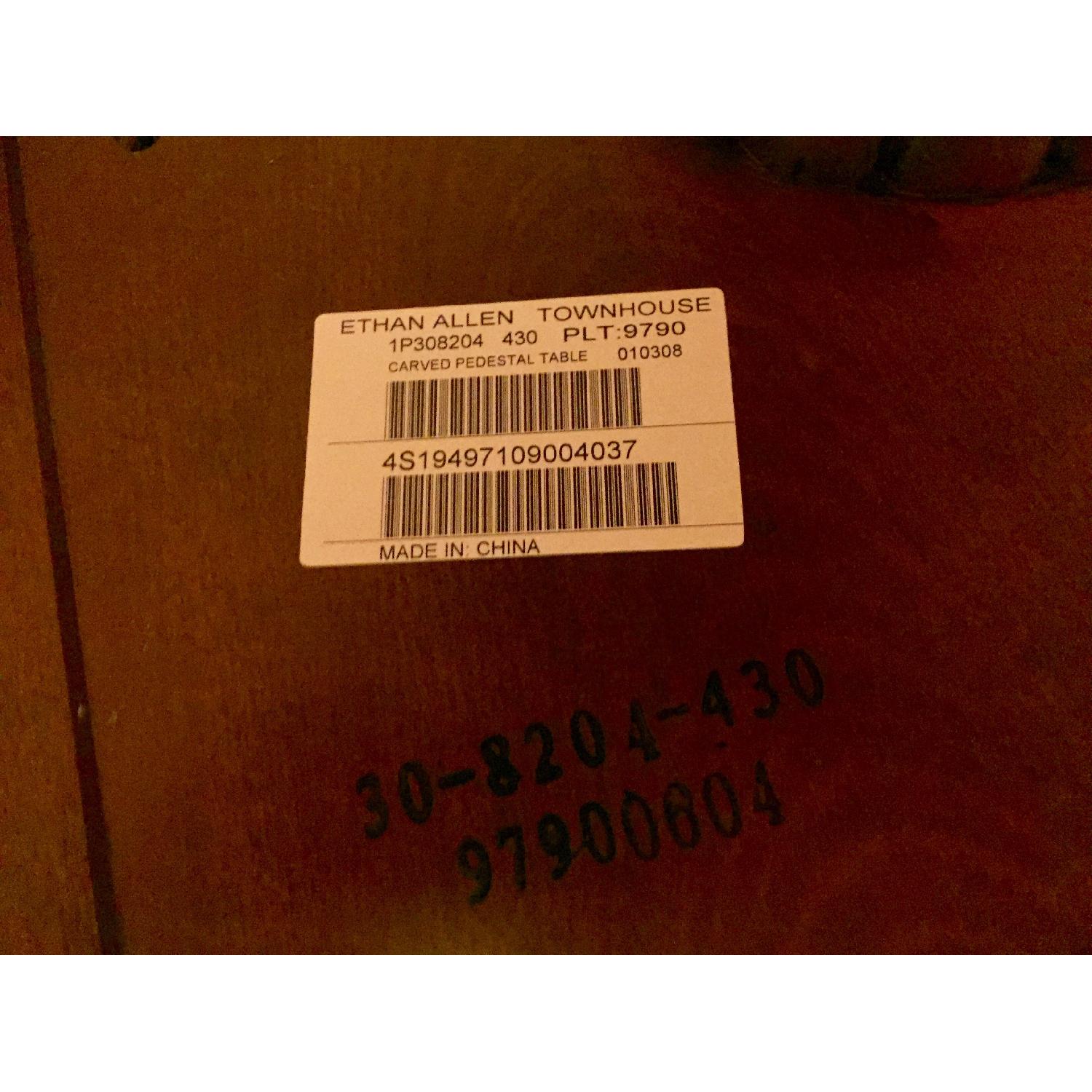 Ethan Allen Townhouse Collection Upton Pedestal Table - image-5