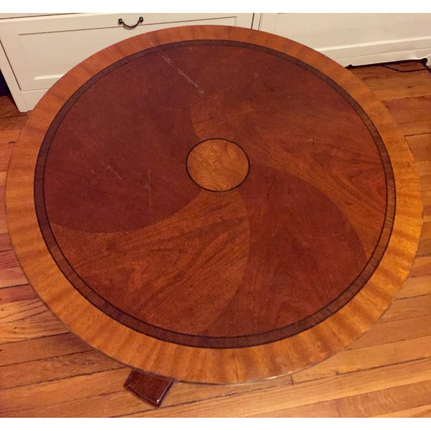 Ethan Allen Townhouse Collection Upton Pedestal Table - image-8