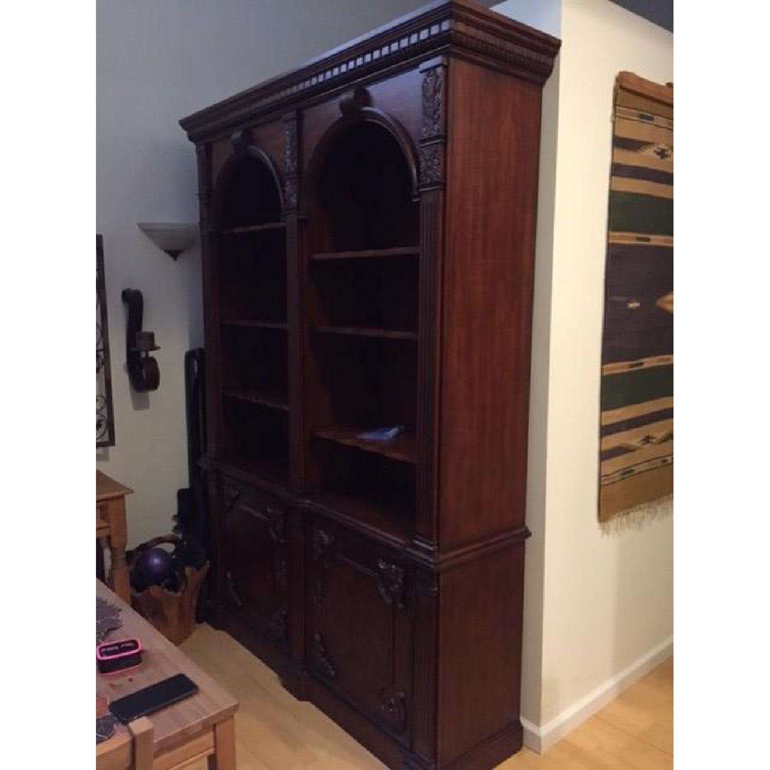 Double Arched Library Bookcase - image-2