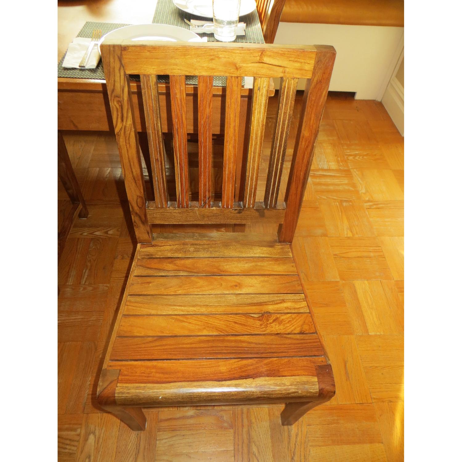 Mission-Style Dining Chairs - Set of 4 - image-1