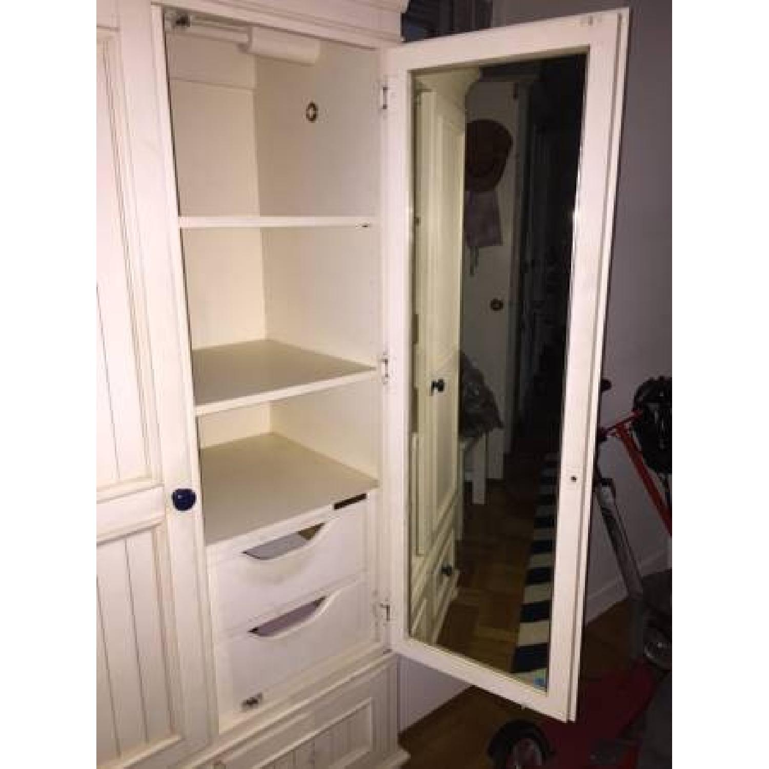 Ethan Allen White Wardrobe - image-3