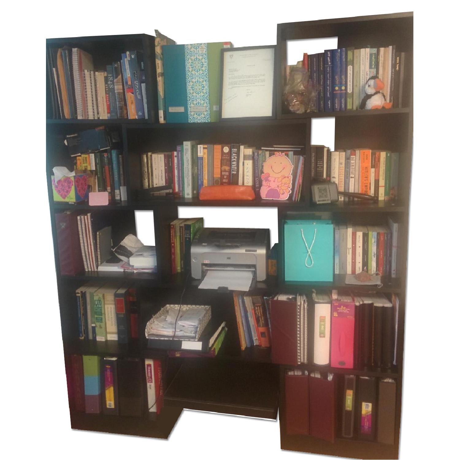 Crate & Barrel Modular Bookcase AptDeco
