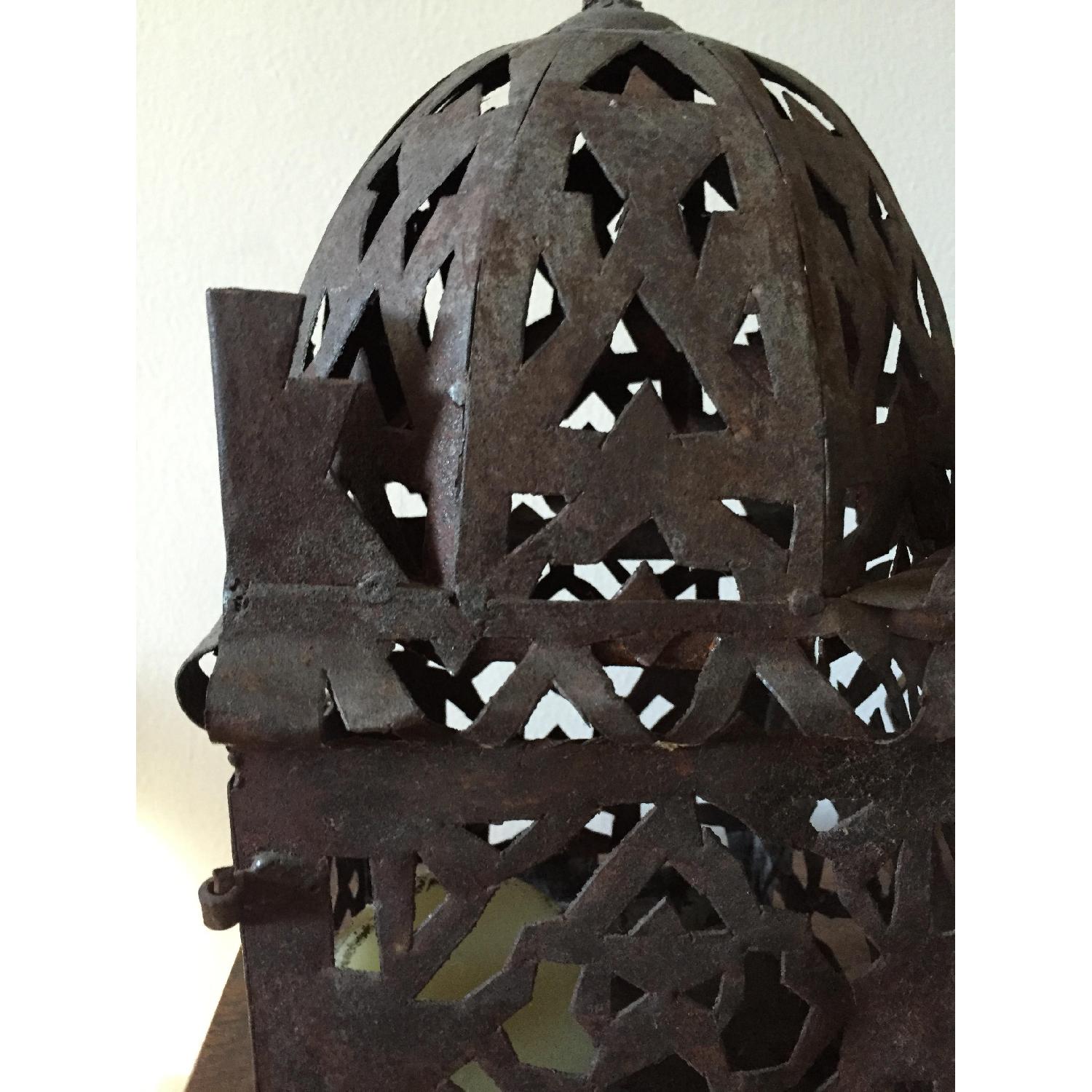 Antique Moroccan Lamp - image-1