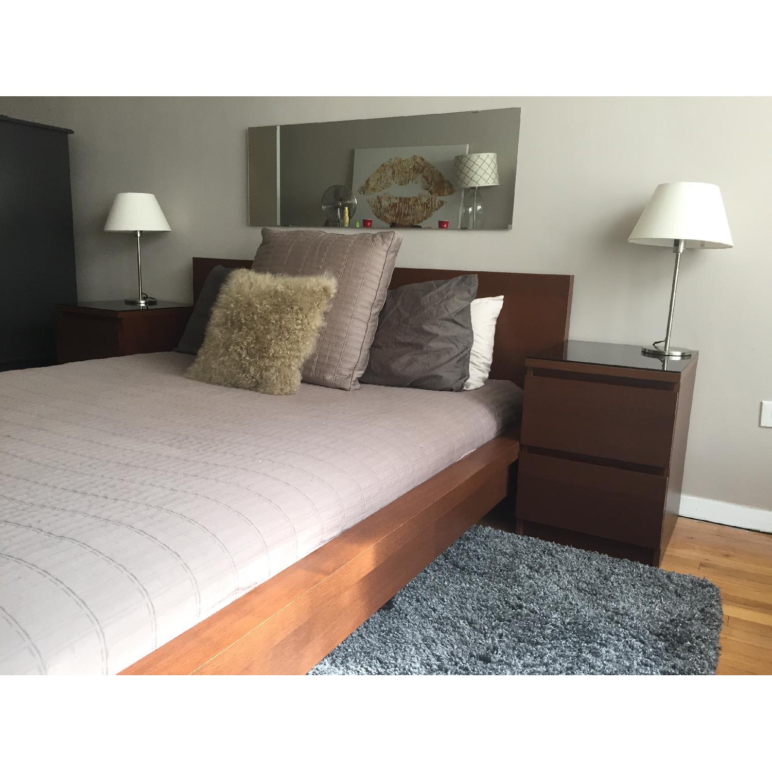 Ikea Malm Queen Size Bedroom Set - image-1