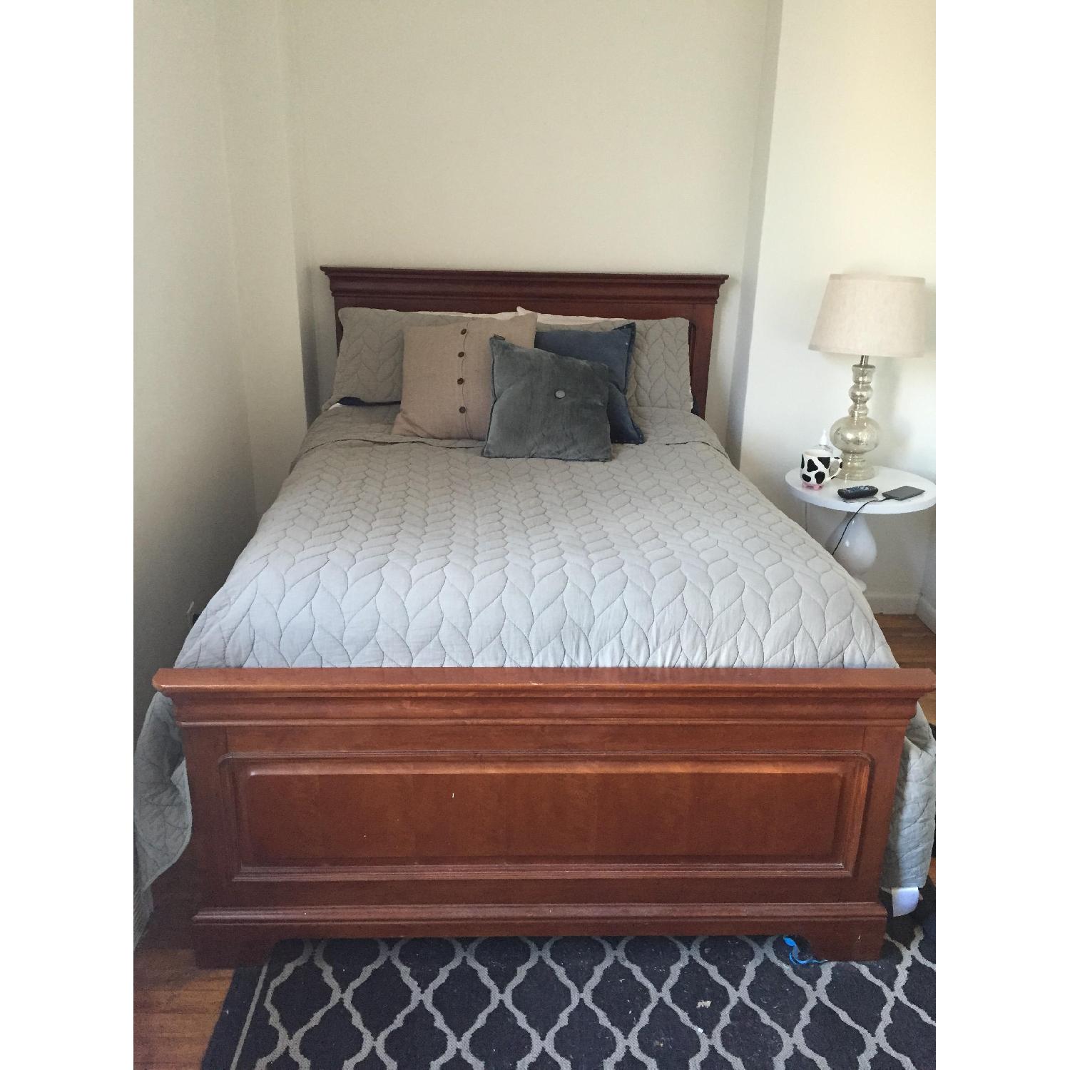 Wooden Queen Bed Frame - image-1