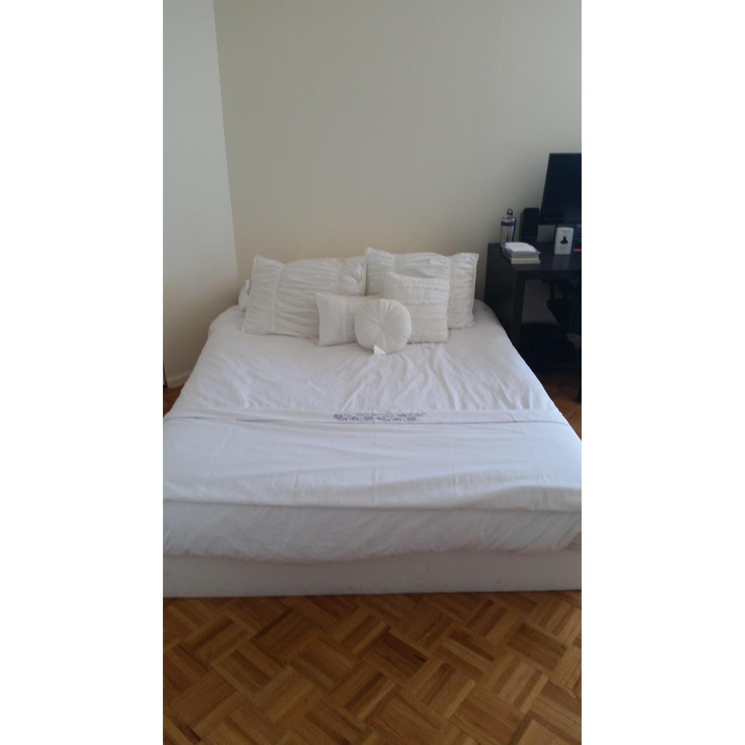 Ikea White Queen Size Bed AptDeco