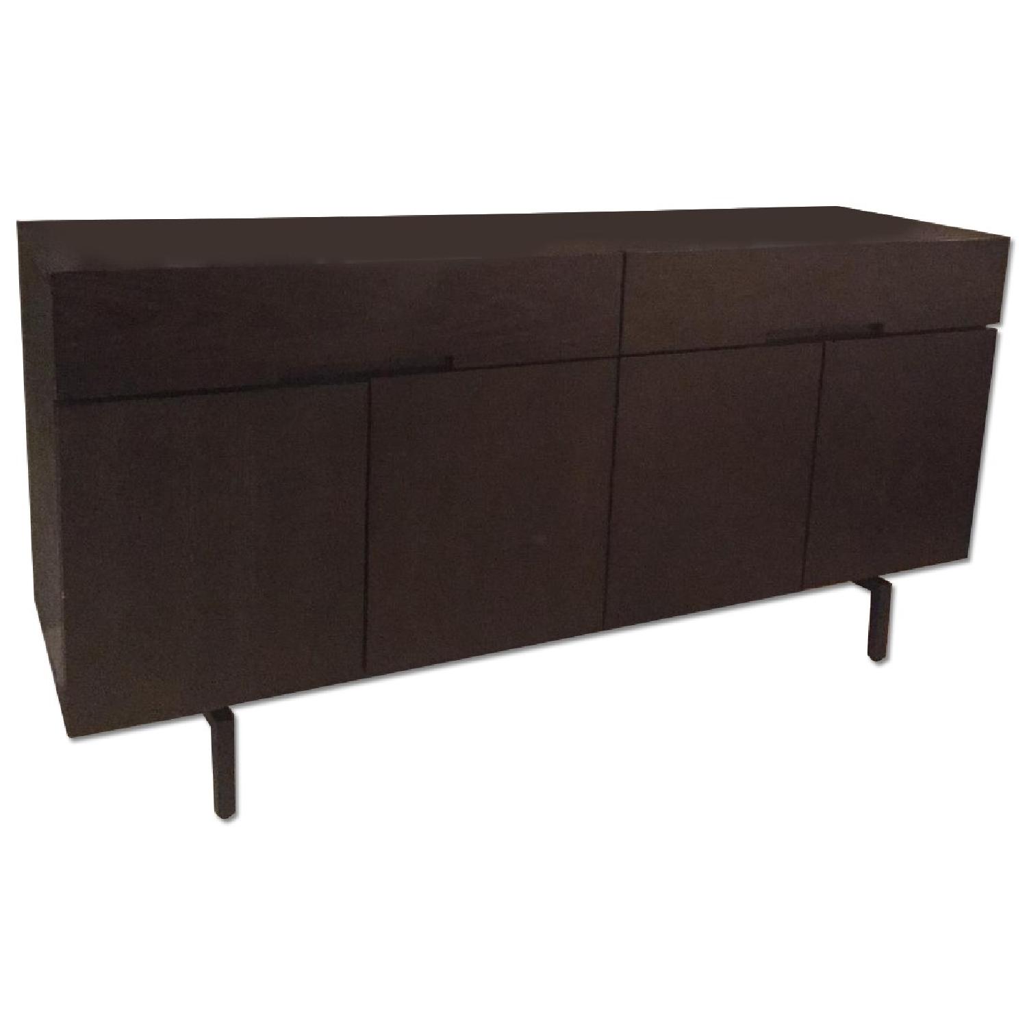 West Elm Floating Storage Console - AptDeco