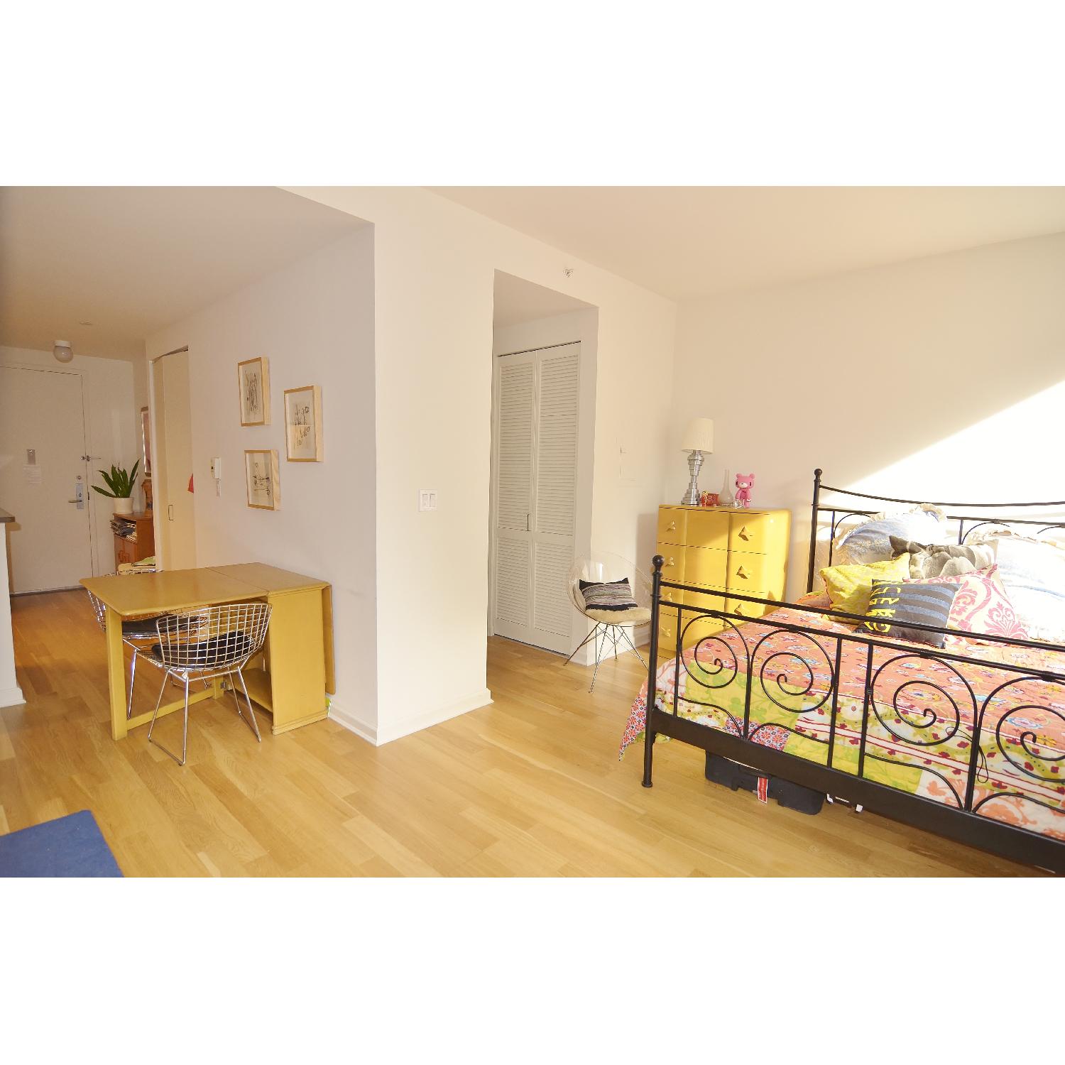 Ikea Noresund Wrought Iron Queen Size Bed AptDeco