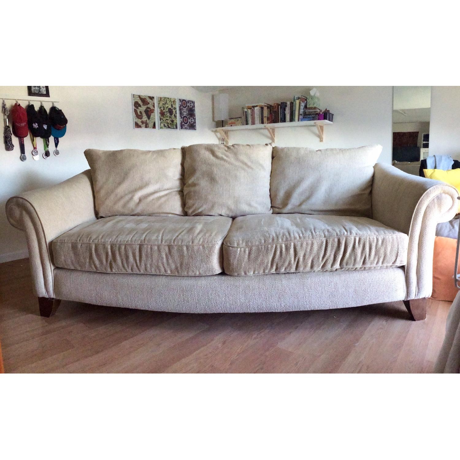 Alan White Neutral Sofa - image-1