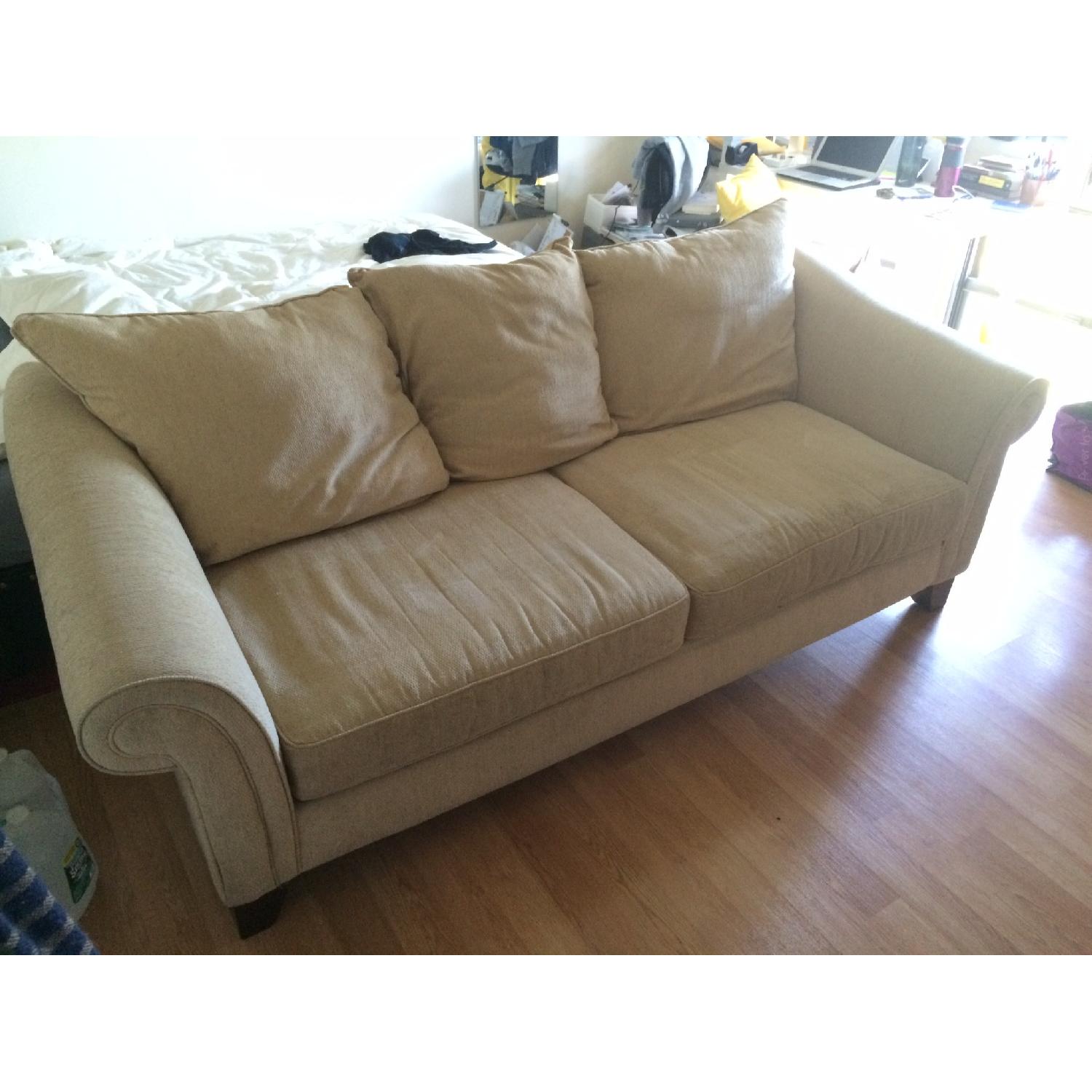 Alan White Neutral Sofa - image-4