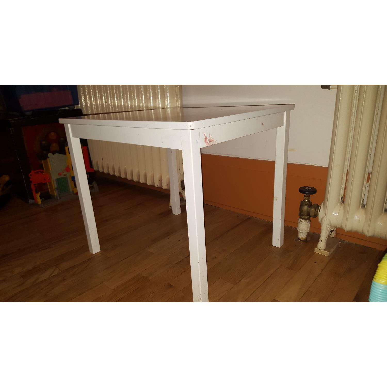 Ikea Kids Arts Table w/ 2 Rainbow Chairs - image-4