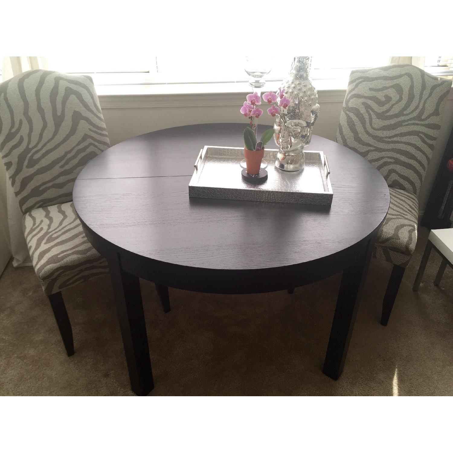 Ikea Bjursta Expandable Dining Table w/ 2 Chairs - image-1