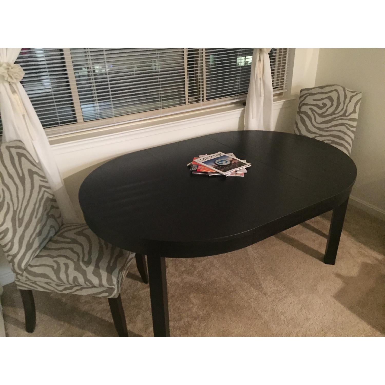 Ikea Bjursta Expandable Dining Table w/ 2 Chairs - image-2