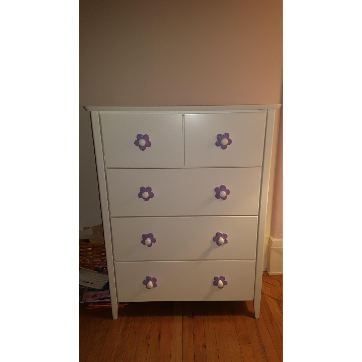 Little Girls Flower Dresser - image-1