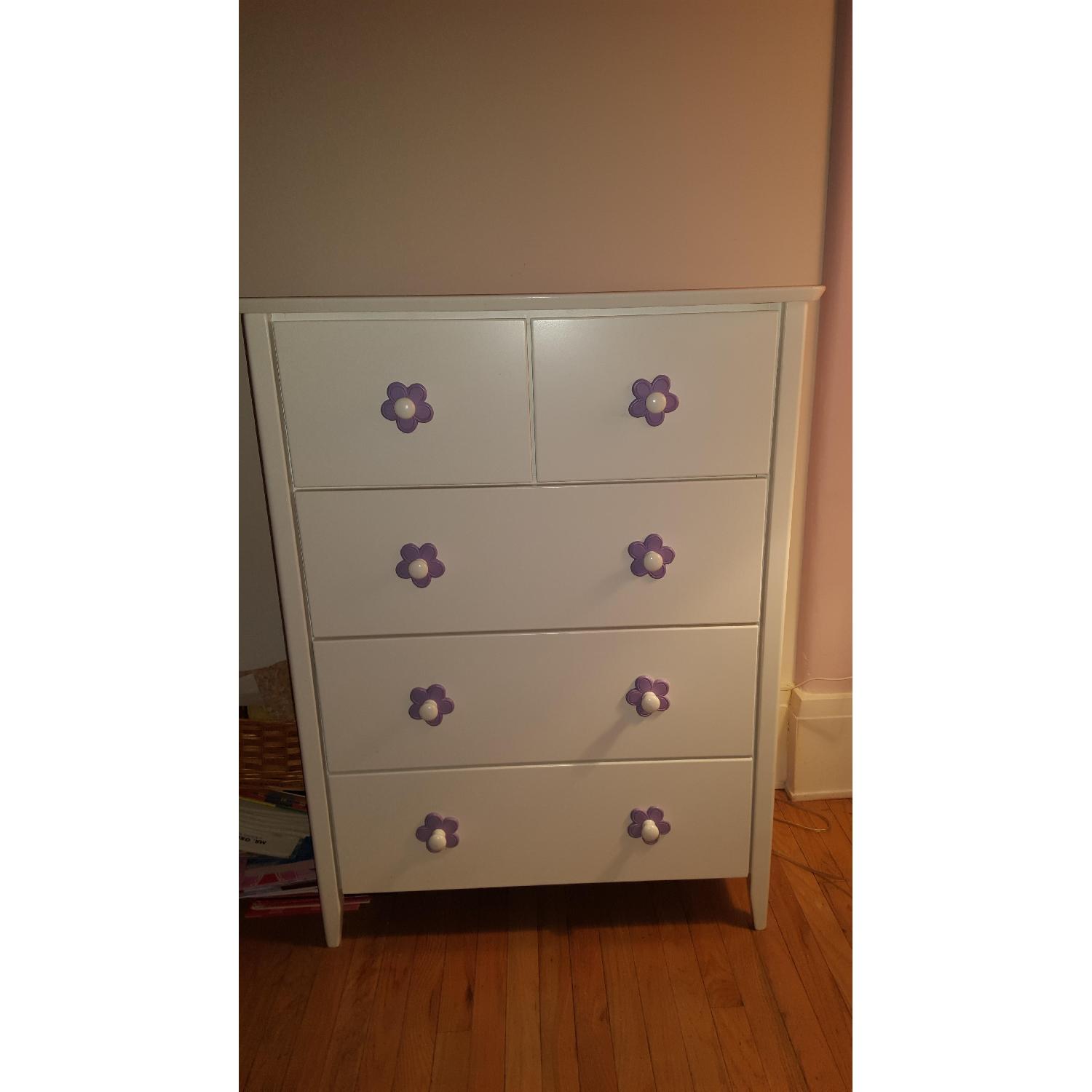 Little Girls Flower Dresser - image-2