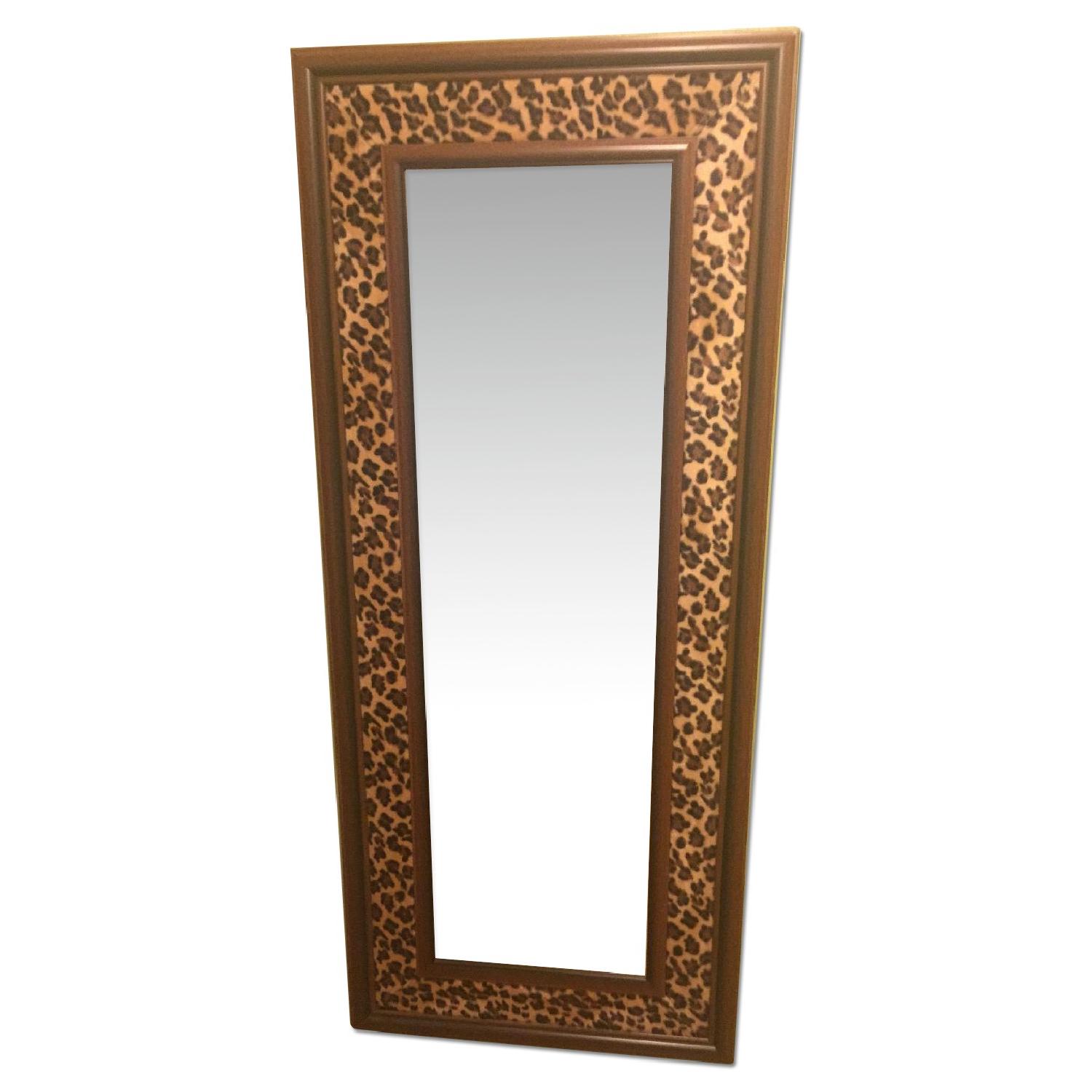 Amazon Leopard Trim Full Length Mirror - image-0