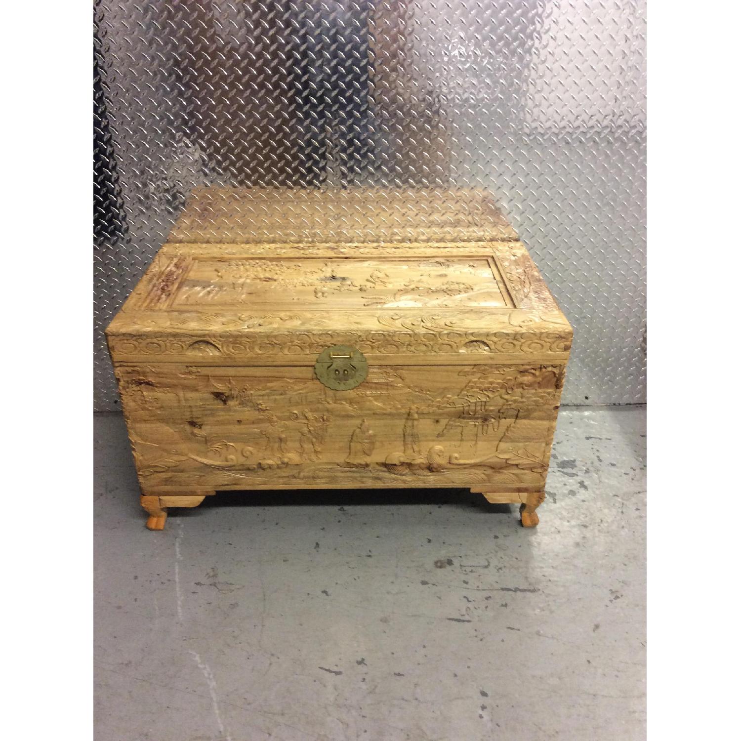 Chinese Carved Trunk - image-2