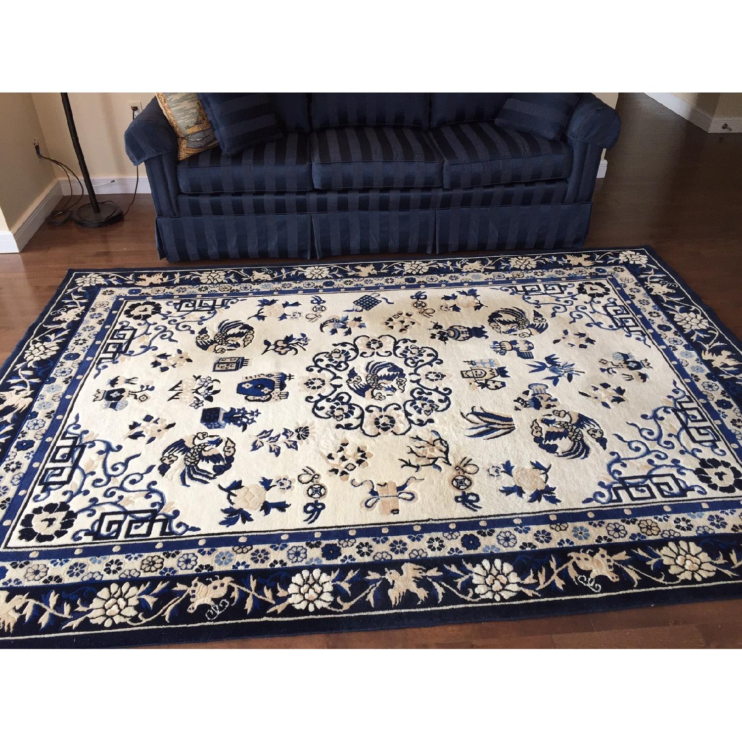 Ethan Allen Chinese Medallion Area Rug - image-3