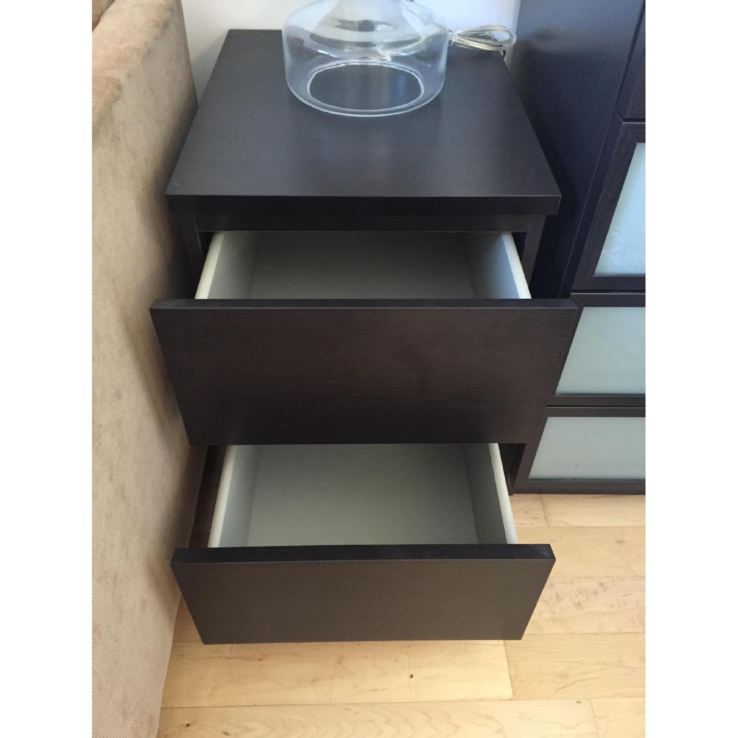 Ikea Malm Bedside Table with Drawers - image-2