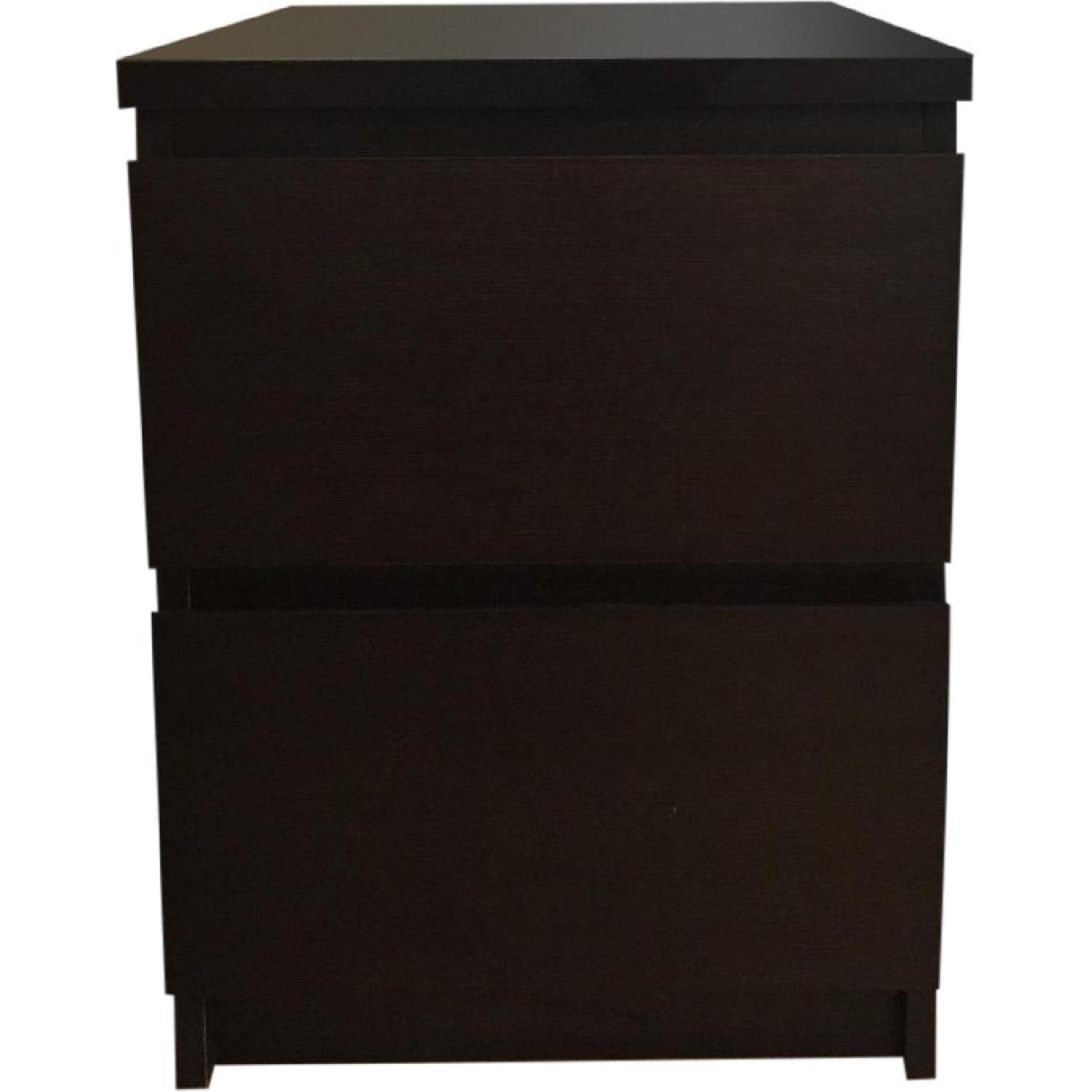 Ikea Malm Bedside Table with Drawers AptDeco