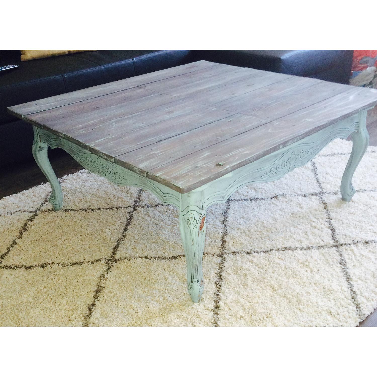 Refurbished Antique Coffee Table AptDeco