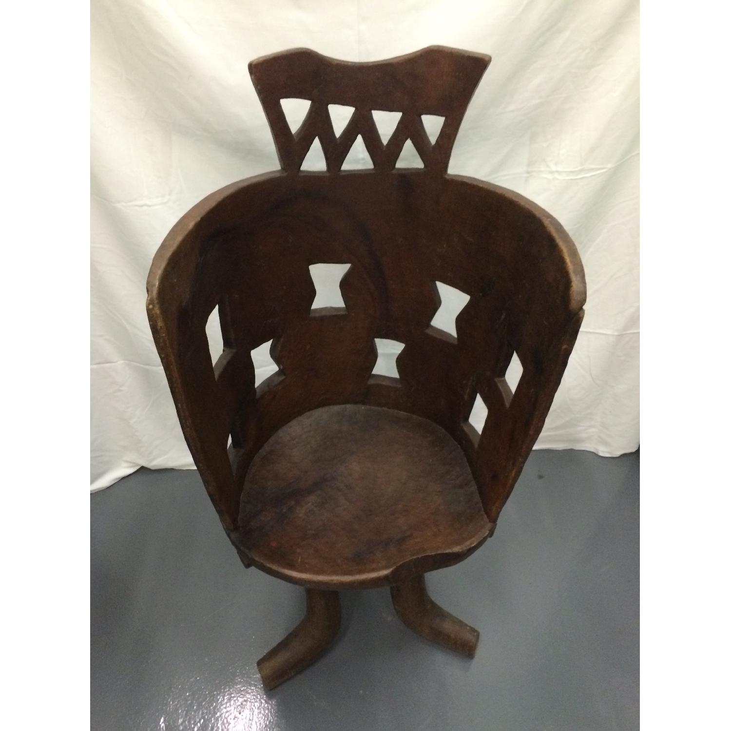 Jimma Antique Ethiopian Chair - image-3