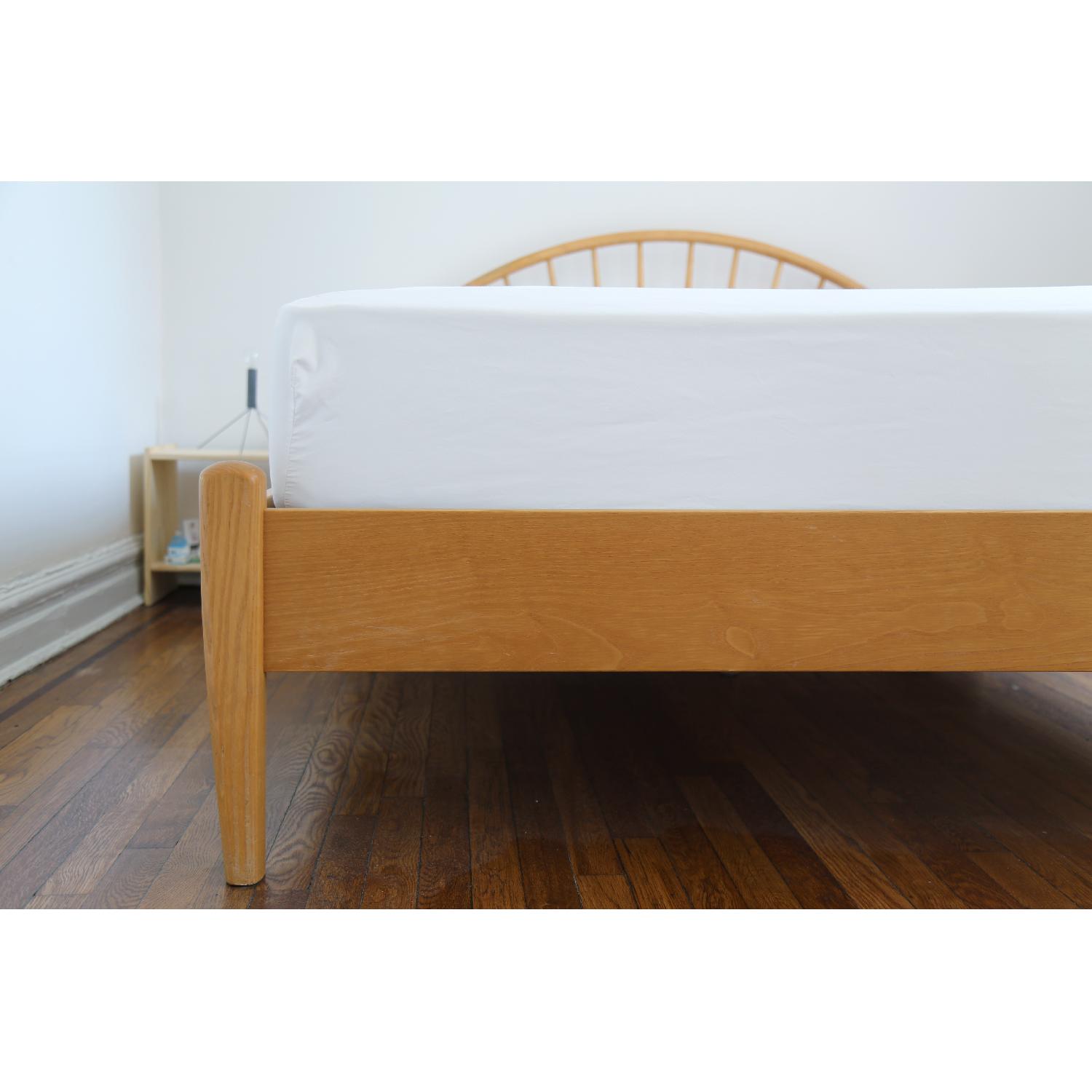 Jespersen Danish Mid-Century Modern Teak Queen Size Bed Frame - image-2