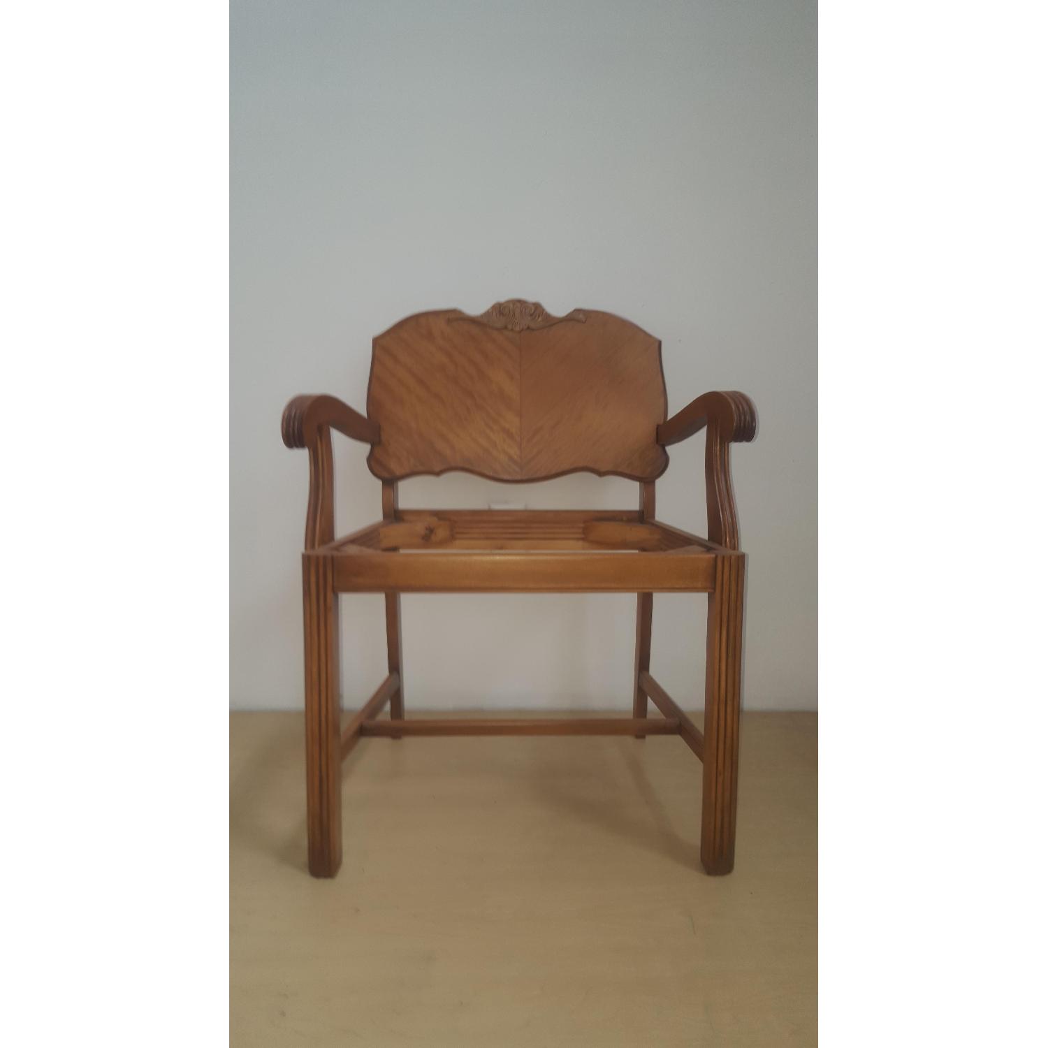 Vintage Art Deco Waterfall Vanity w/ Mirror - image-7