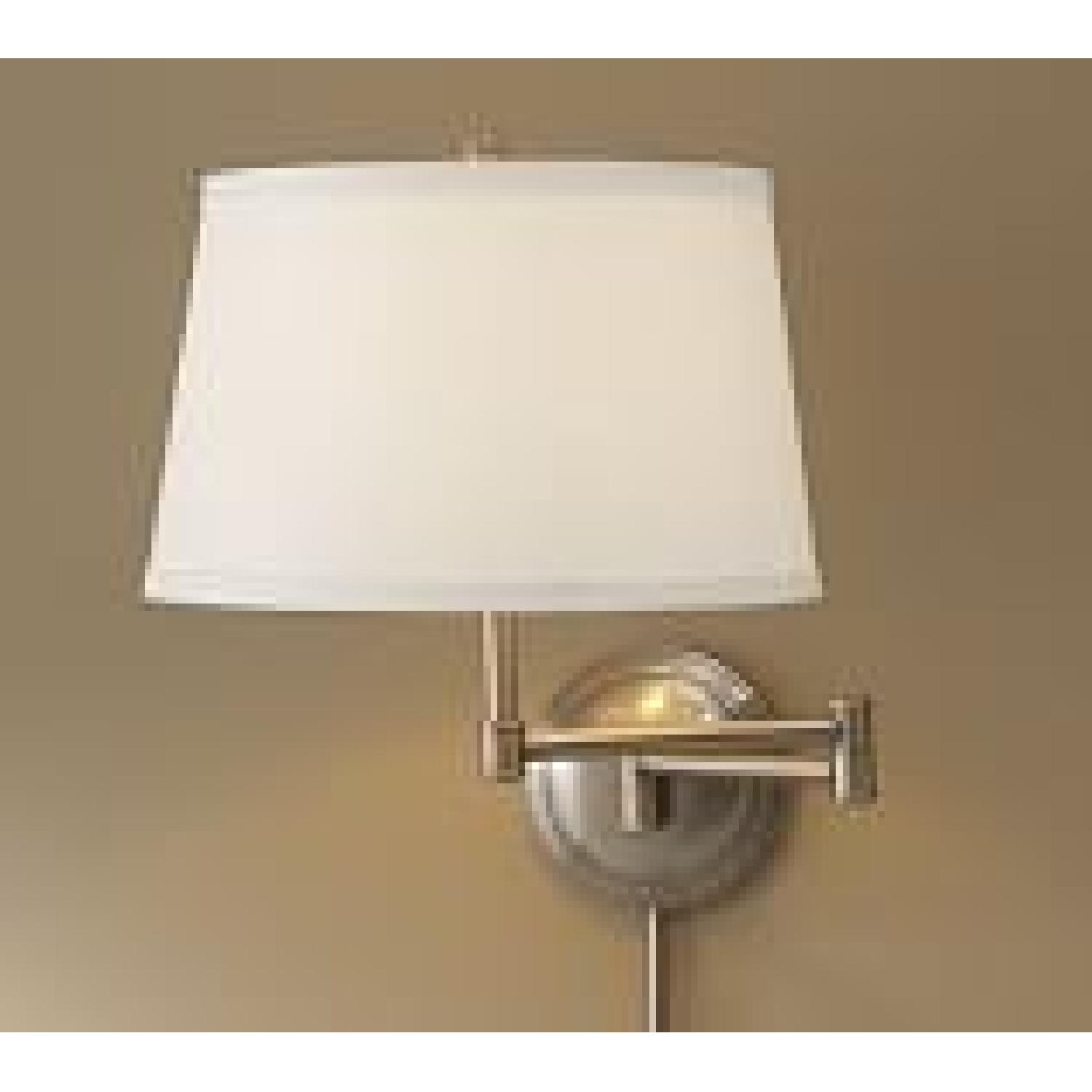 Pottery Barn Chelsea Swing Arm Lamps w/o Shades - Pair - image-2