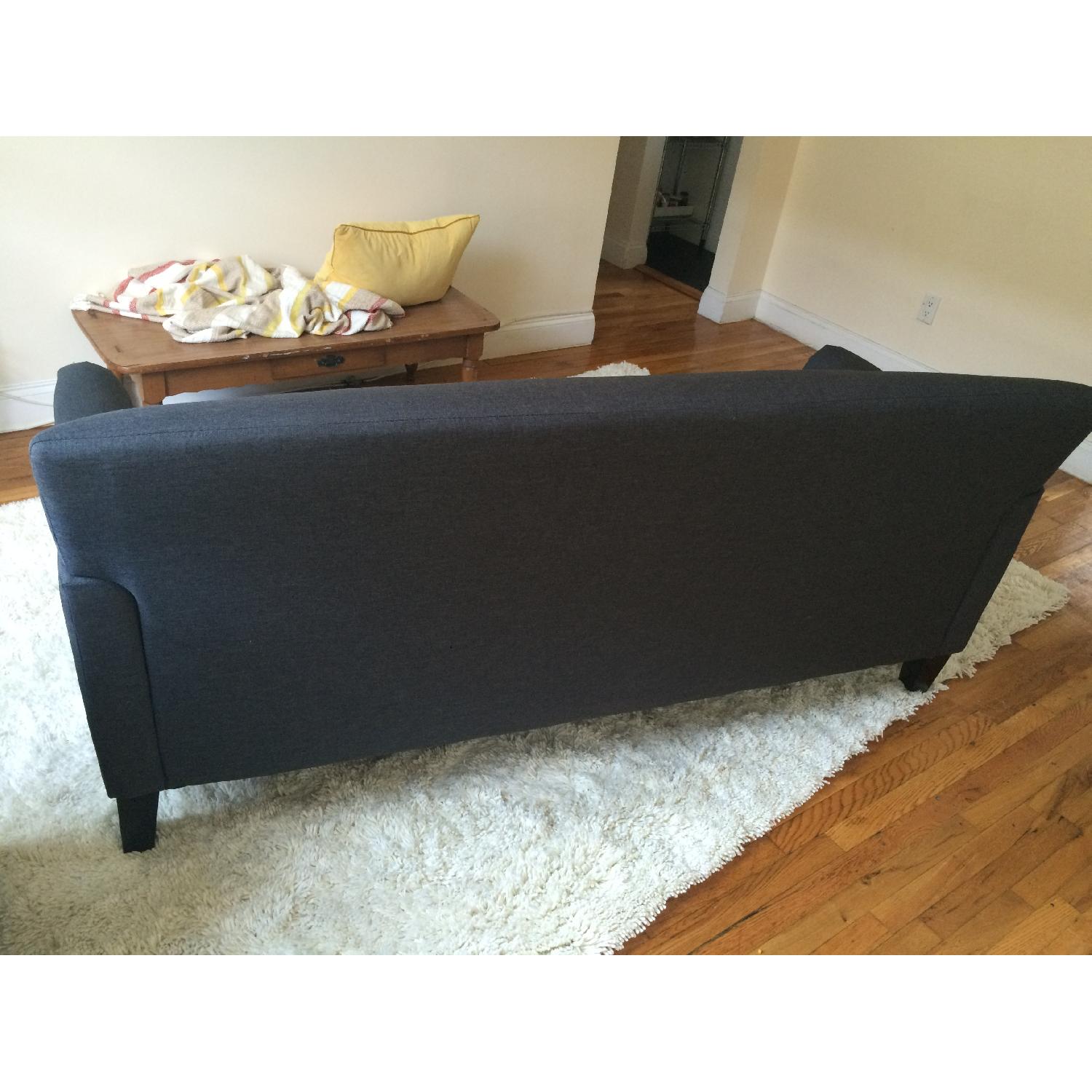 Tribecca Home Uptown Three Seater Charcoal Couch - image-4