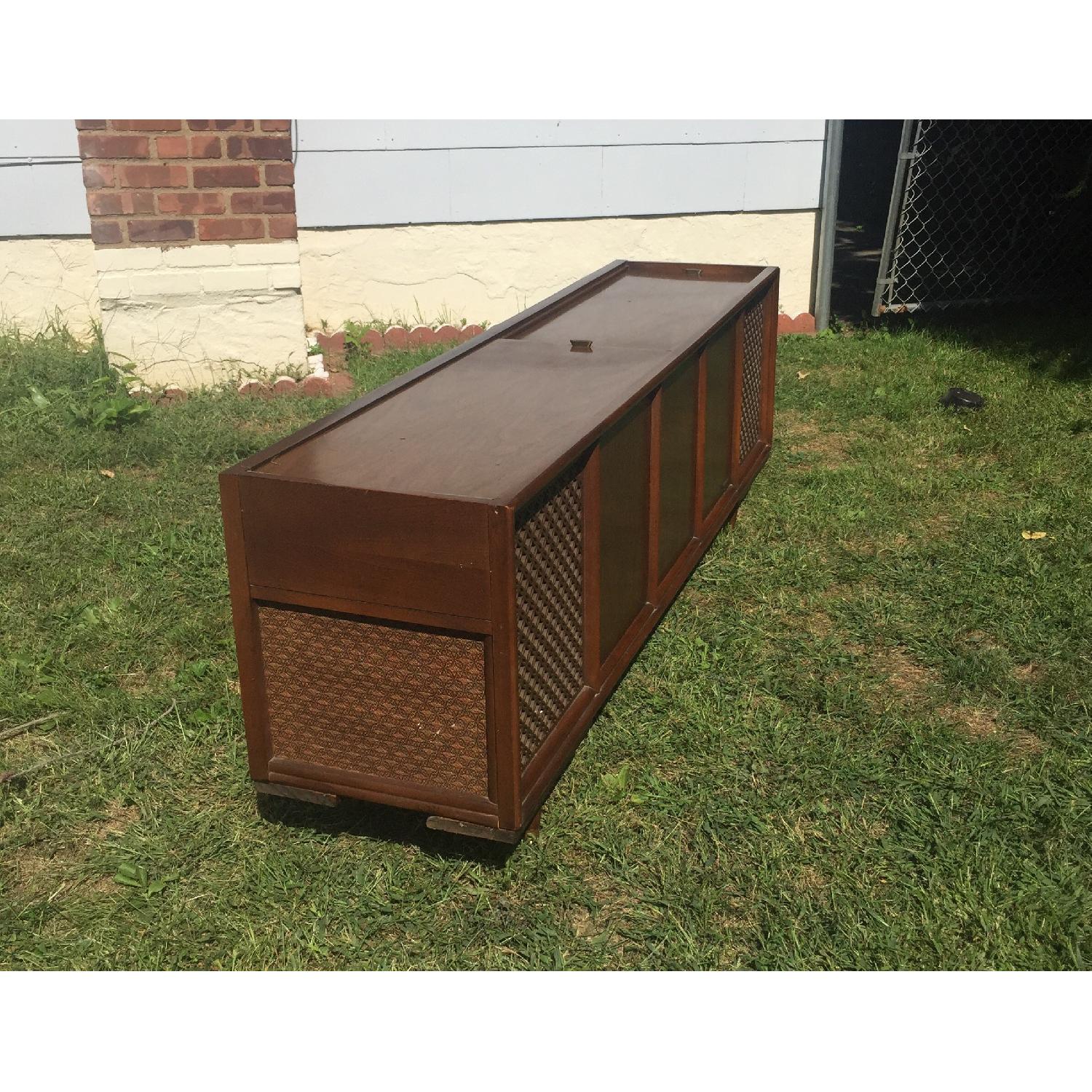 Magnavox Mid-Century Credenza w/ Record Player & Built-in Speakers - image-2