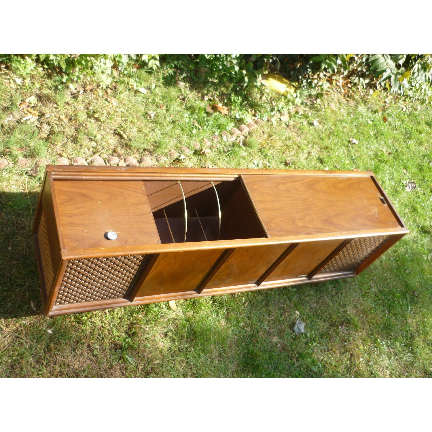 Magnavox Mid-Century Credenza w/ Record Player & Built-in Speakers - image-5