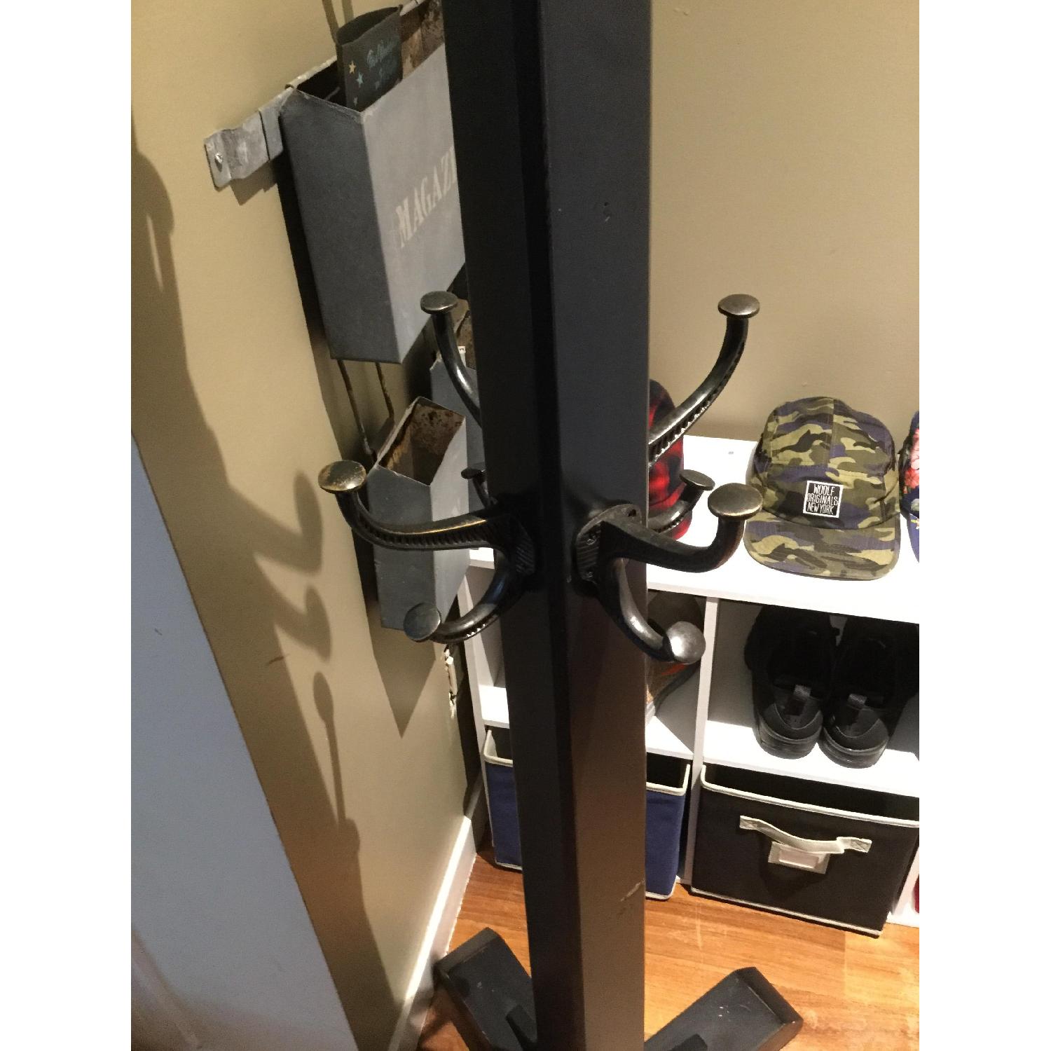 Ethan Allen Coat and Hat Rack - image-1