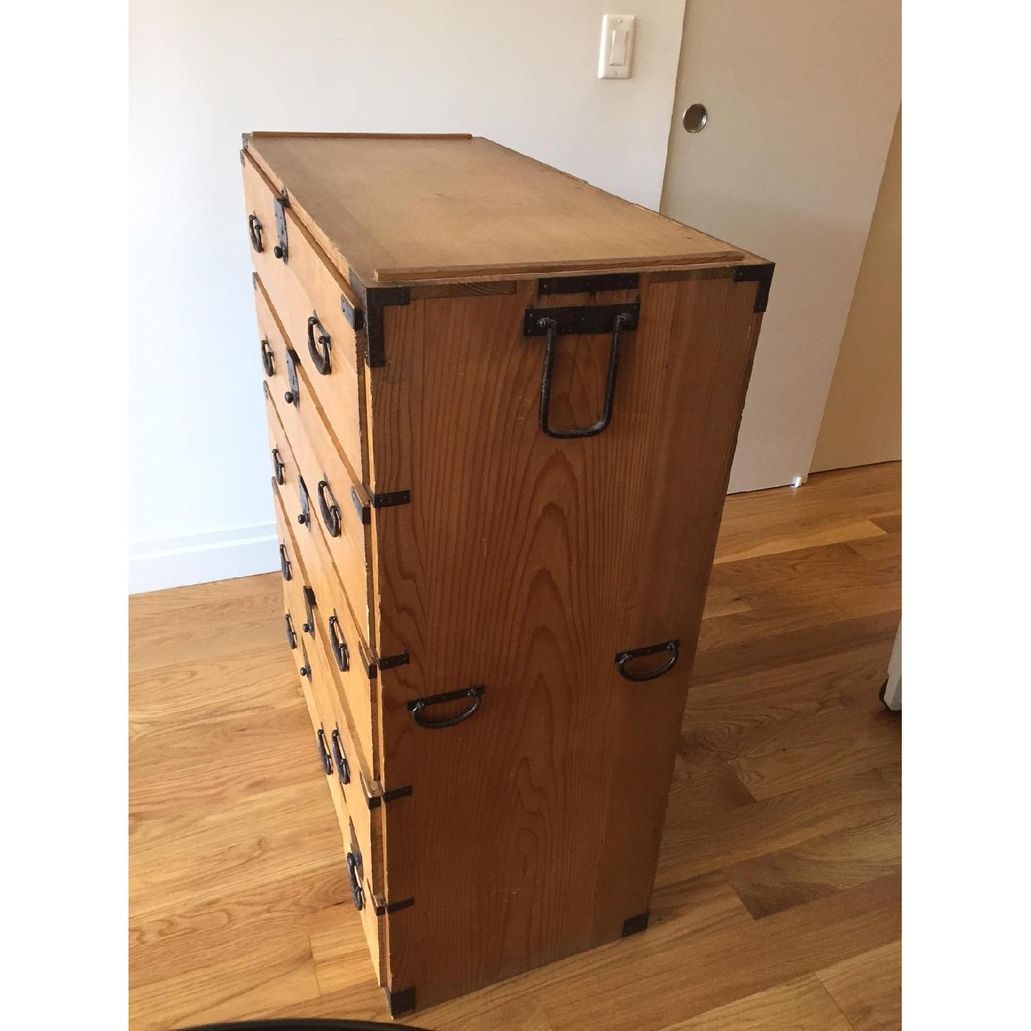 Antique Japanese Tansu Dresser - image-2