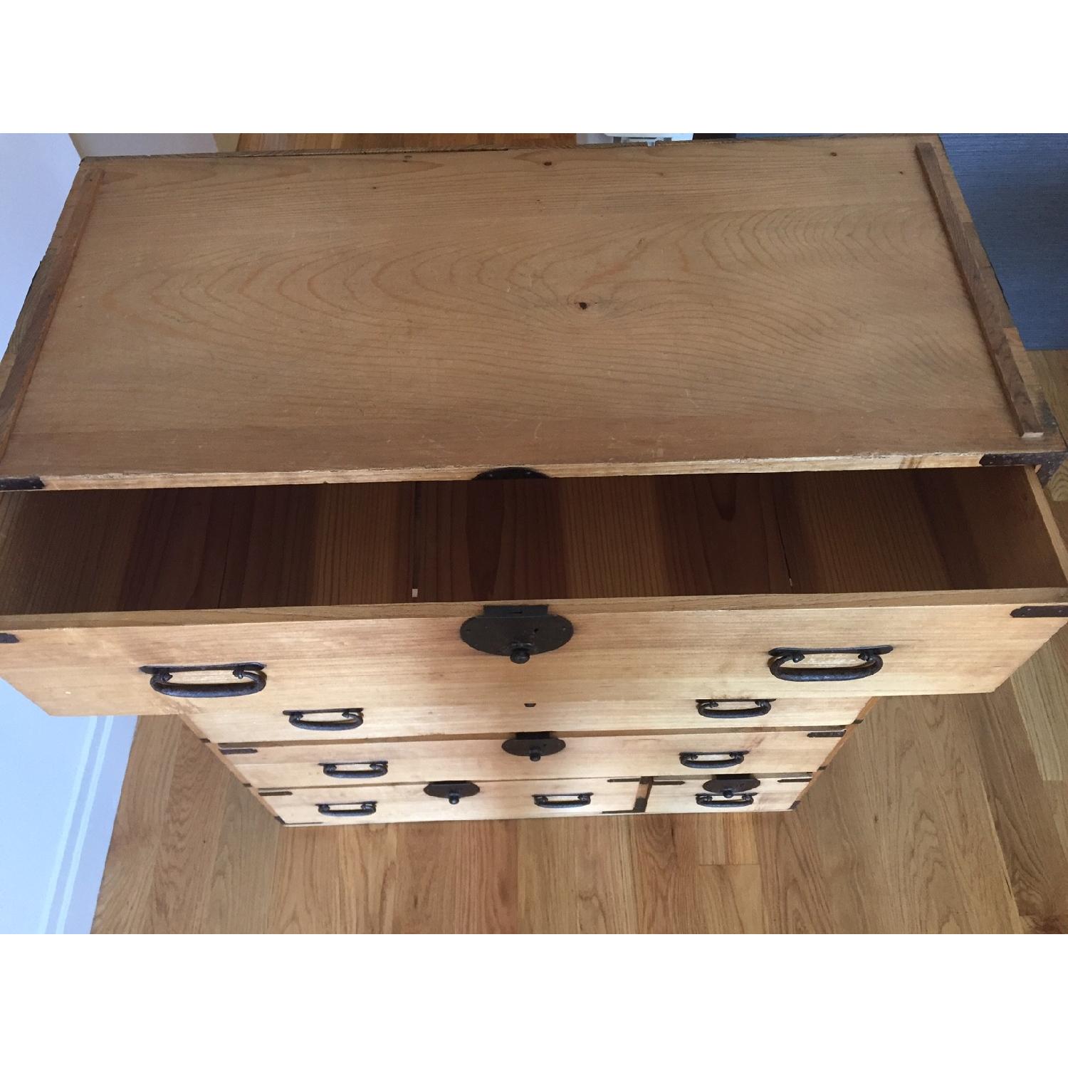 Antique Japanese Tansu Dresser - image-5