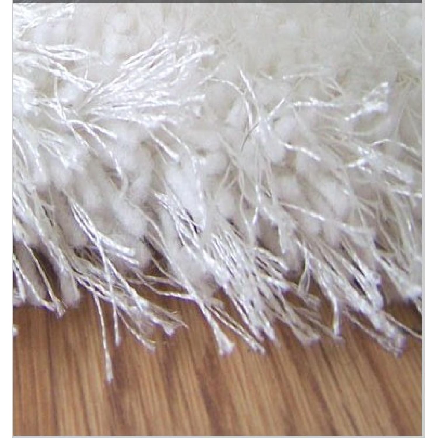 Kenneth Cole Reaction Home Shag Area Rug in White - image-2