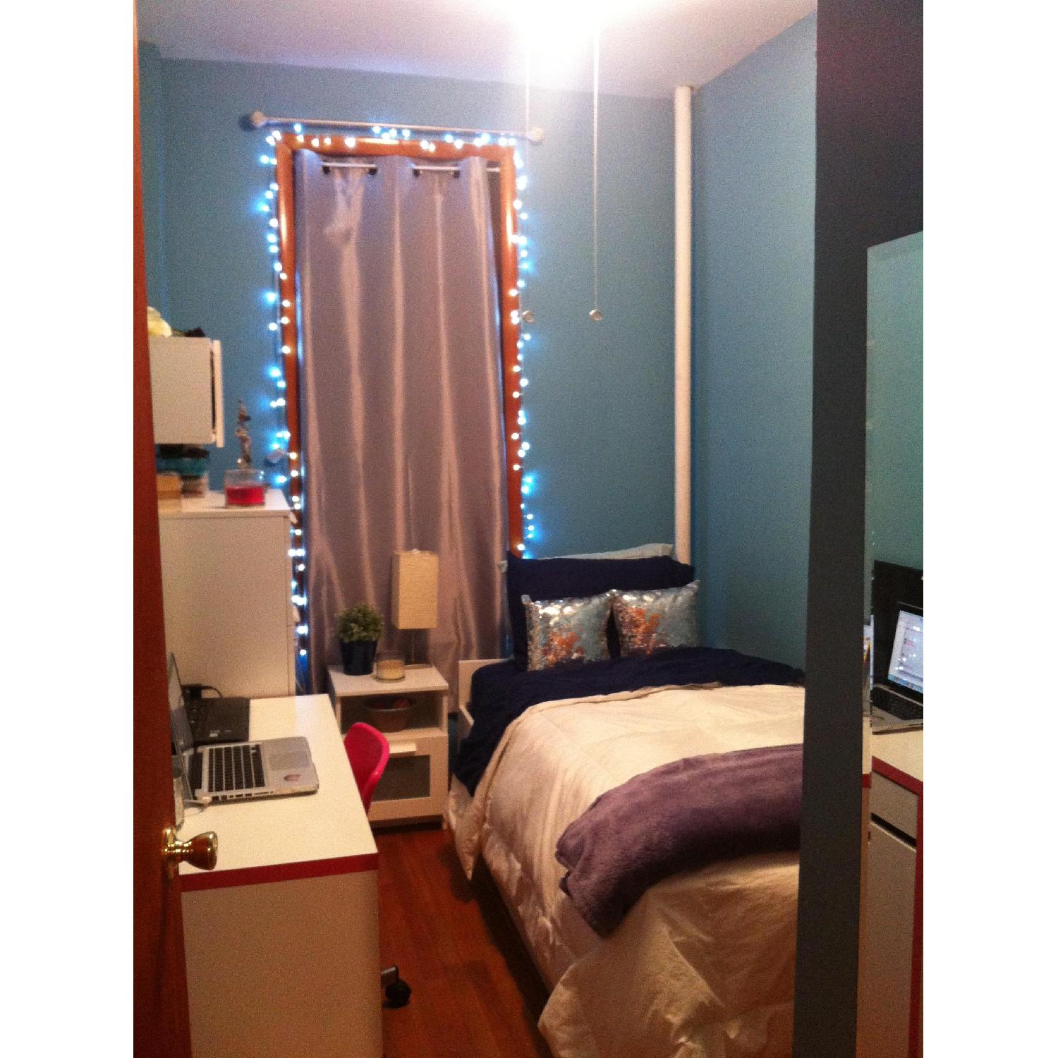 Ikea Brimnes Daybed Frame with 2 Drawers & Nighstand - image-2