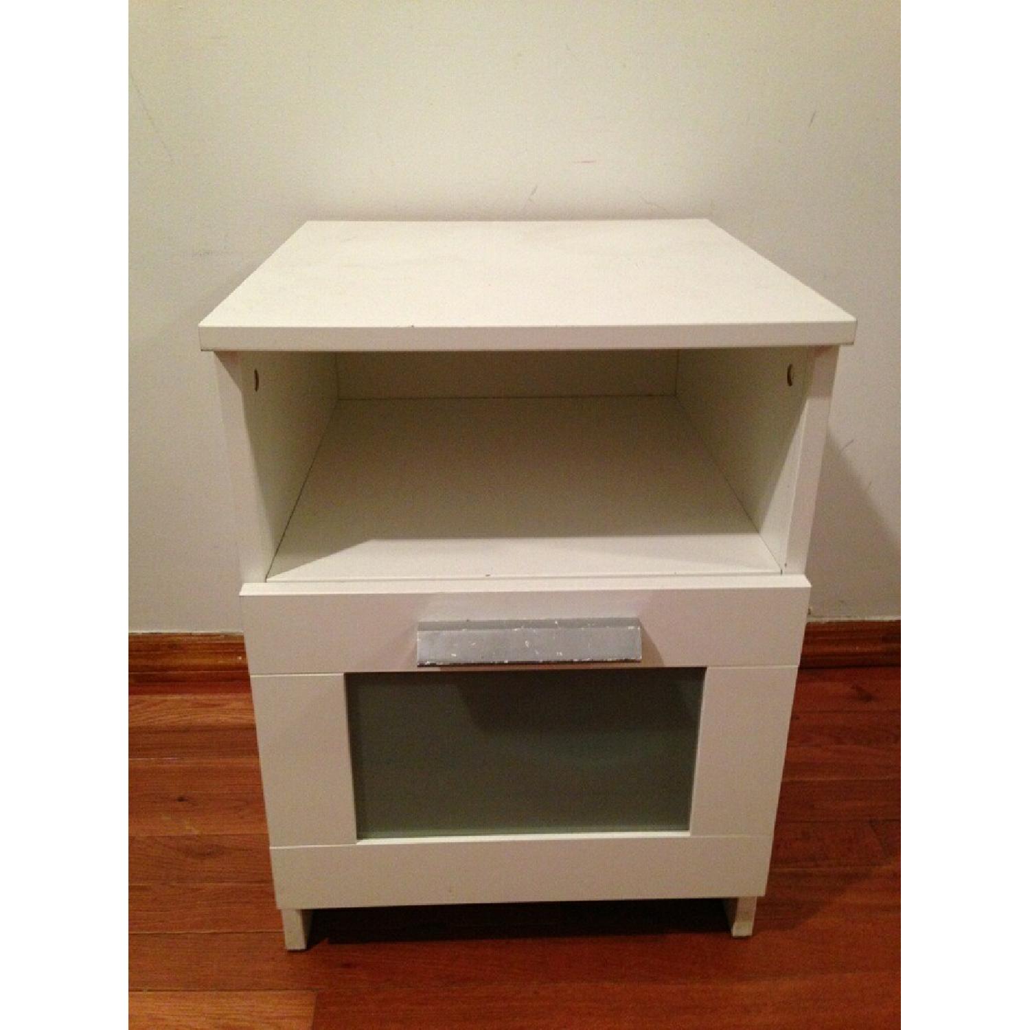 Ikea Brimnes Daybed Frame with 2 Drawers & Nighstand - image-5