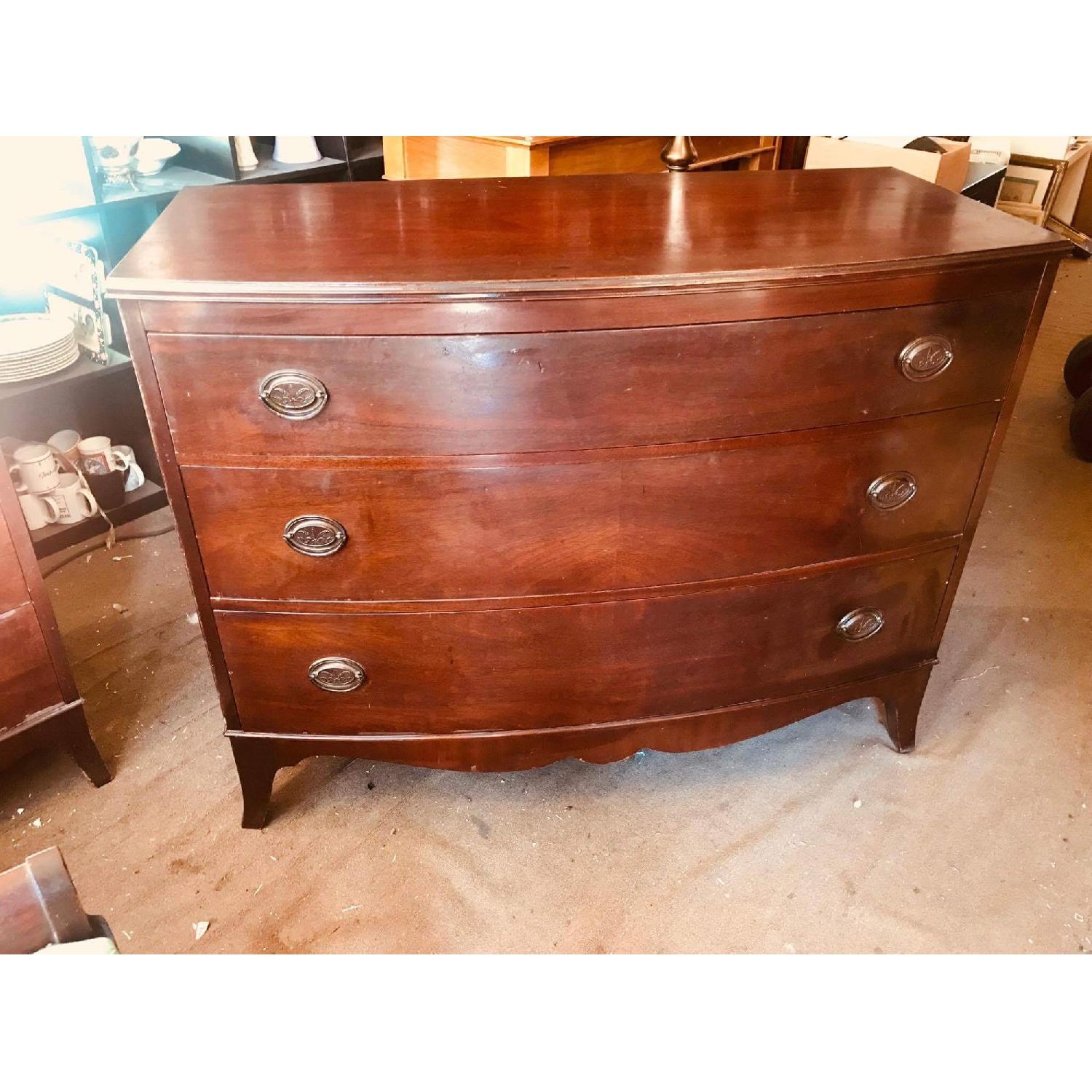 John Stuart Furniture 1930s Antique Mahogany Dresser - image-1