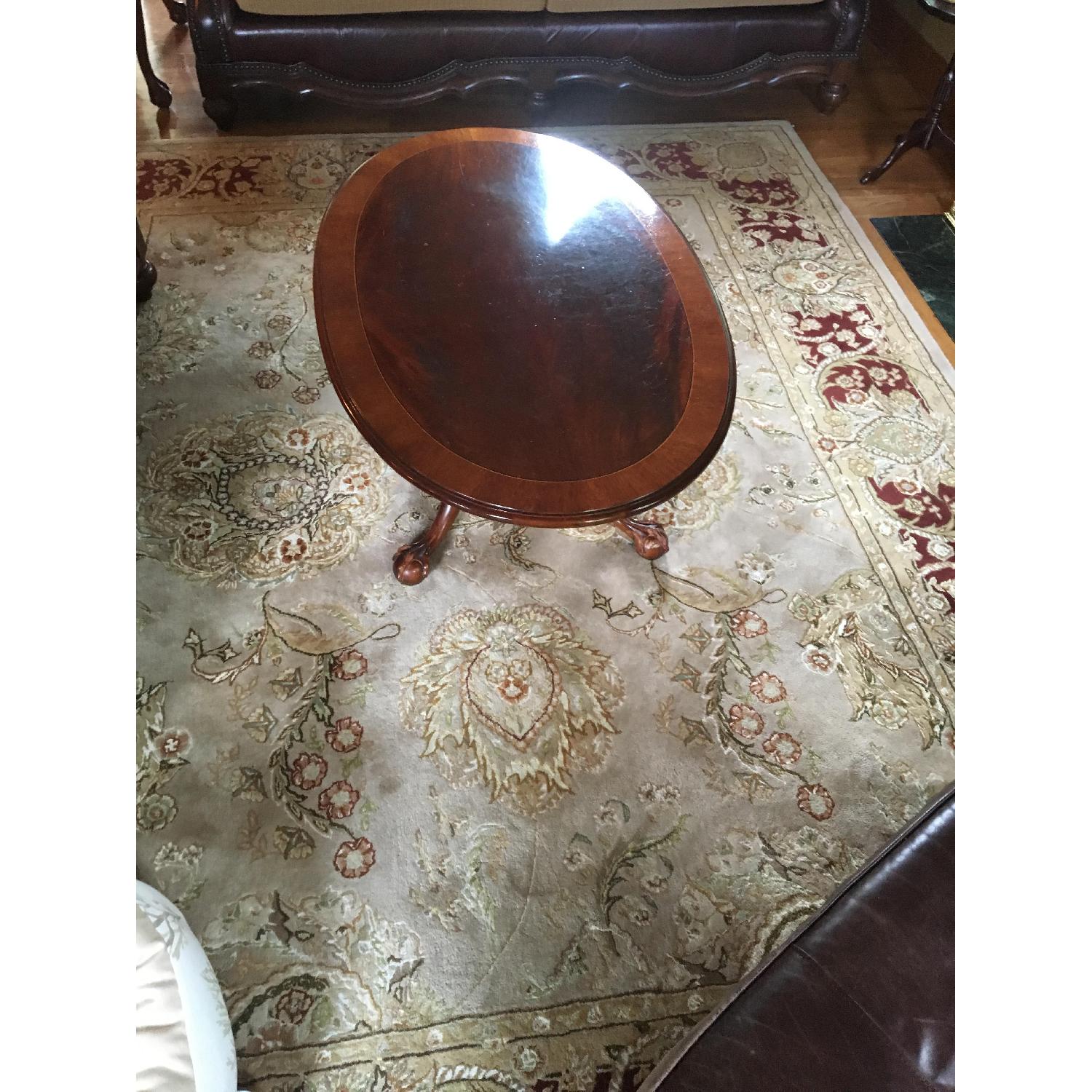 Ethan Allen Traditional Mahogany Coffee Table - image-2