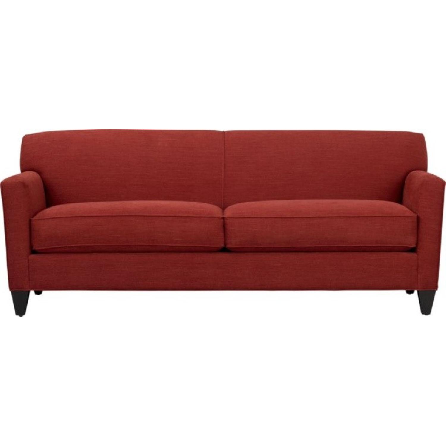 Crate & Barrel Hennessy Apartment Style Sofa AptDeco