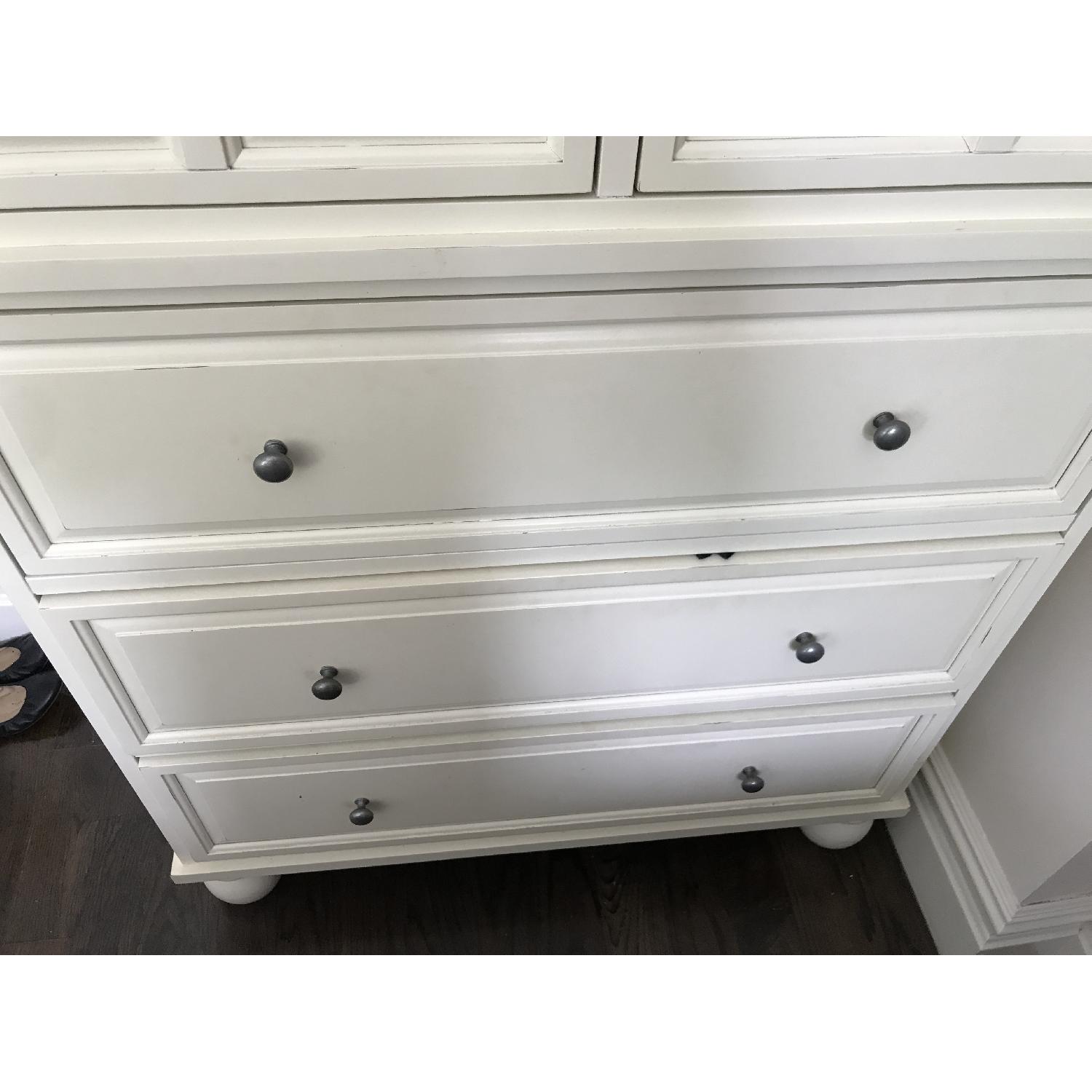 Pier 1 Ashworth Collection Antique White Chest - image-2