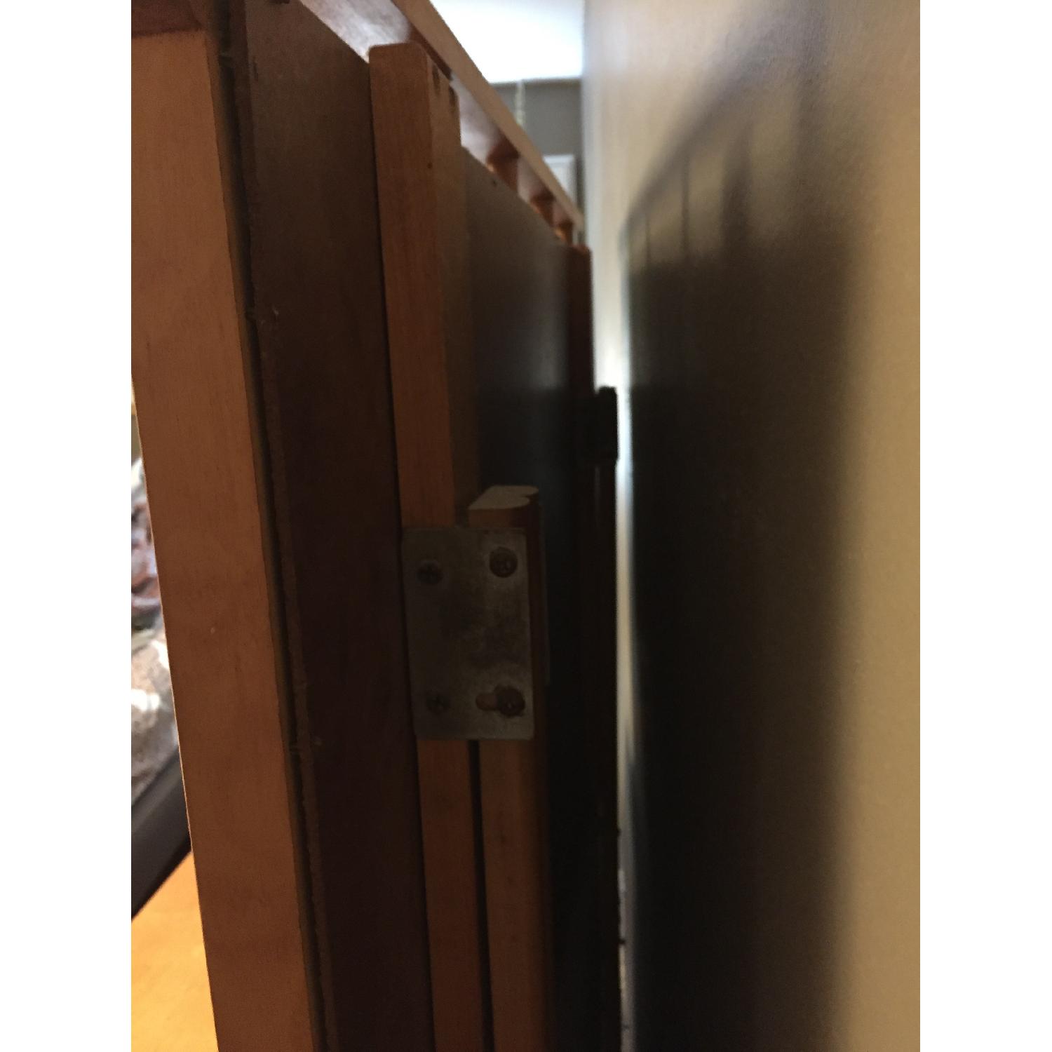 Vintage Mid-Century Maple Wood 6-Drawer Dresser w/ Mirror - image-8