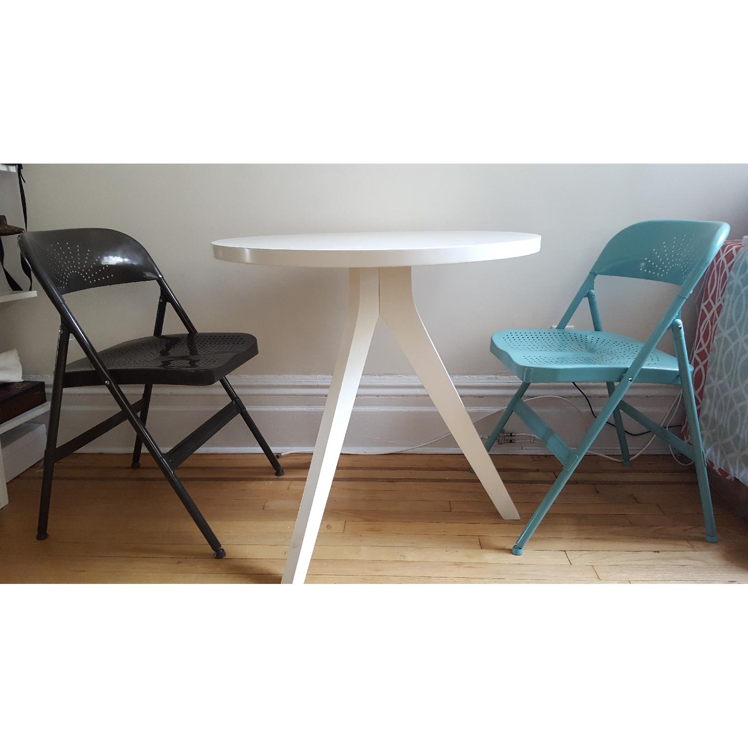 West Elm Tripod Bistro Table - image-4