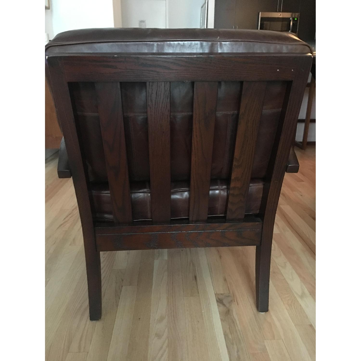 Mulholland Brothers Leather Accent Chairs - image-3