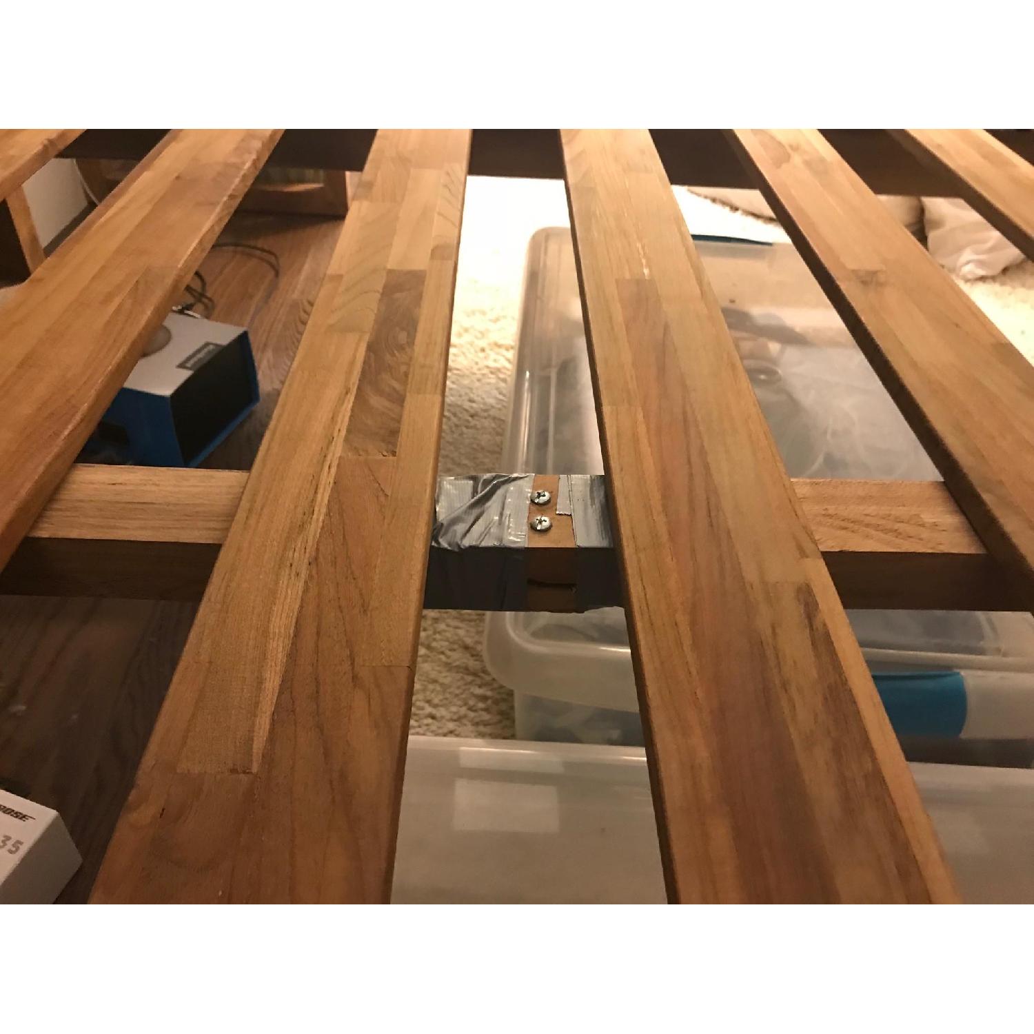 Crate & Barrel Linea II Queen Bed Frame - image-4