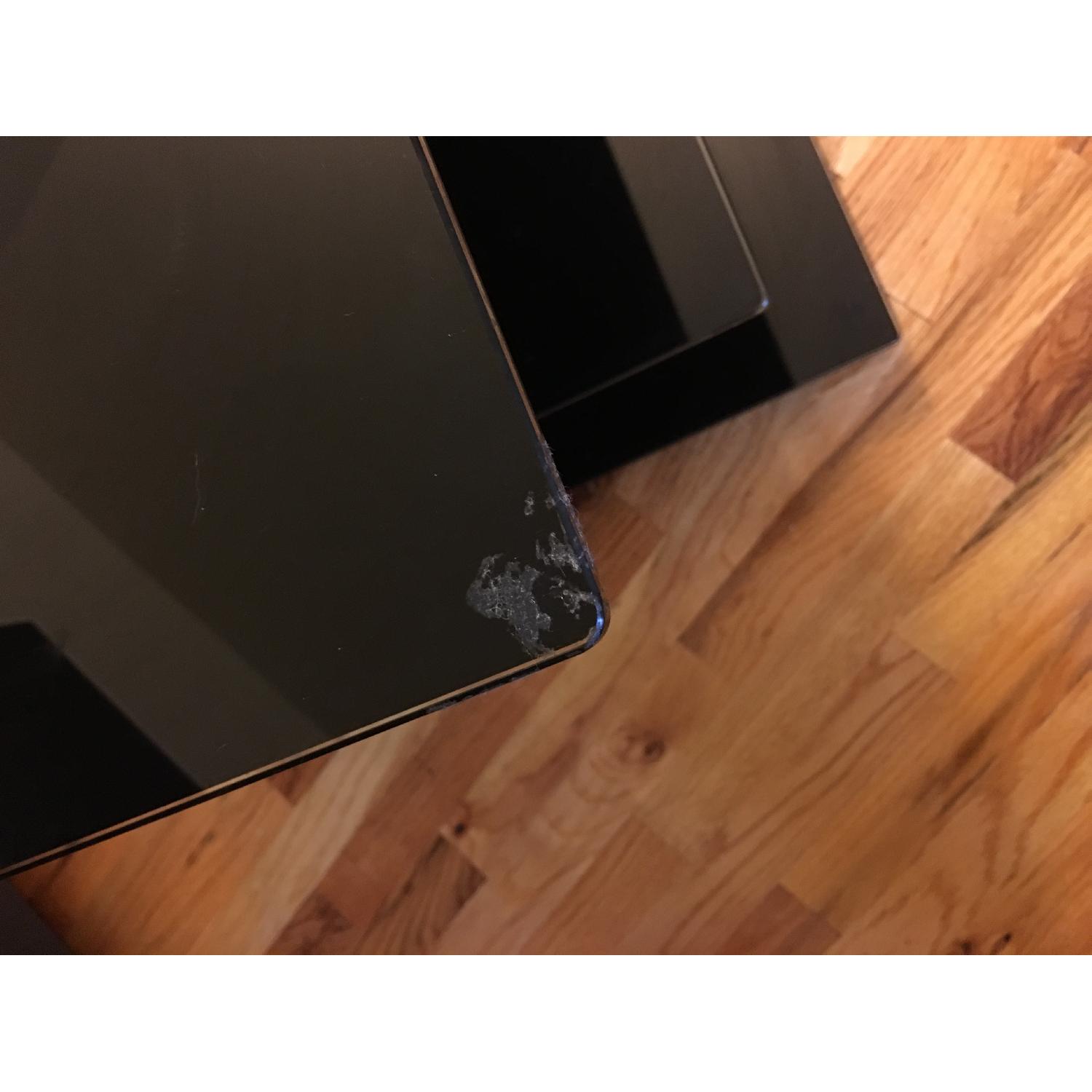 Bell'O Black Tempered Glass TV Stand - image-4