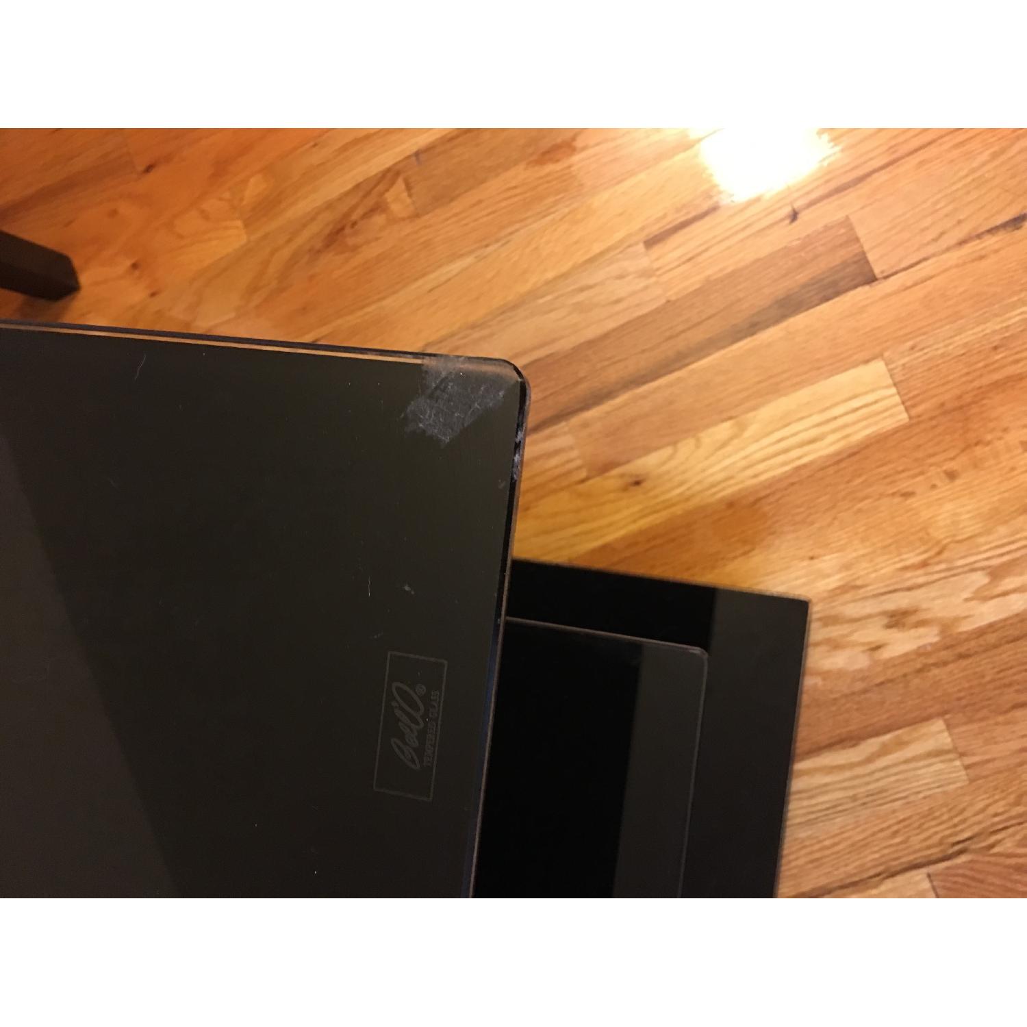 Bell'O Black Tempered Glass TV Stand - image-5