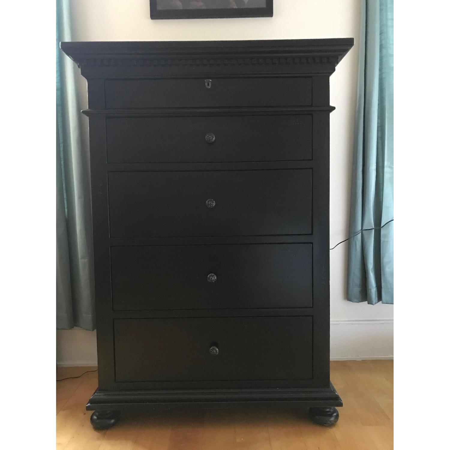 Restoration Hardware St. James 5Drawer Narrow Dresser AptDeco